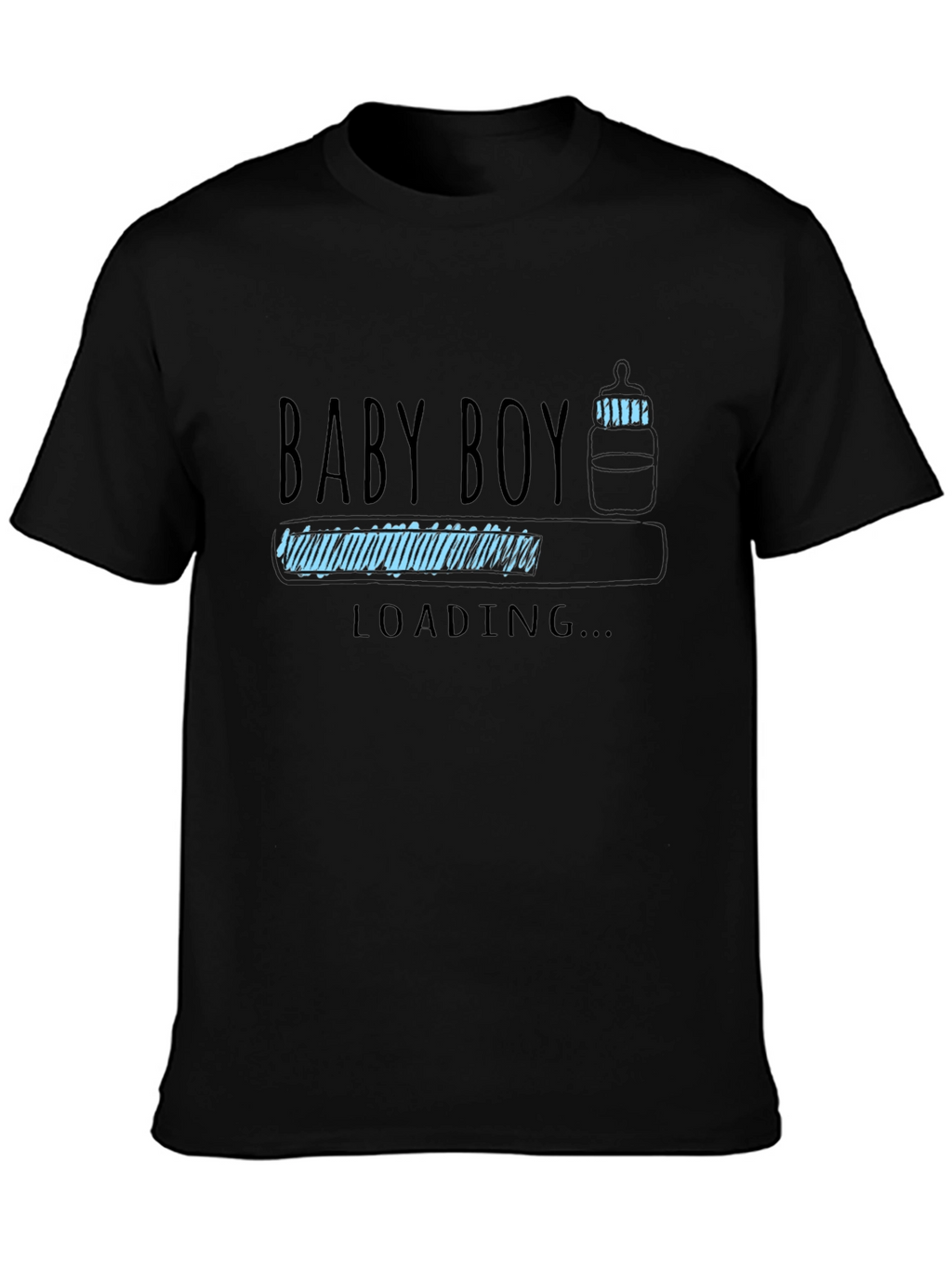 Baby Boy Loading T-Shirt - New Dad Gift