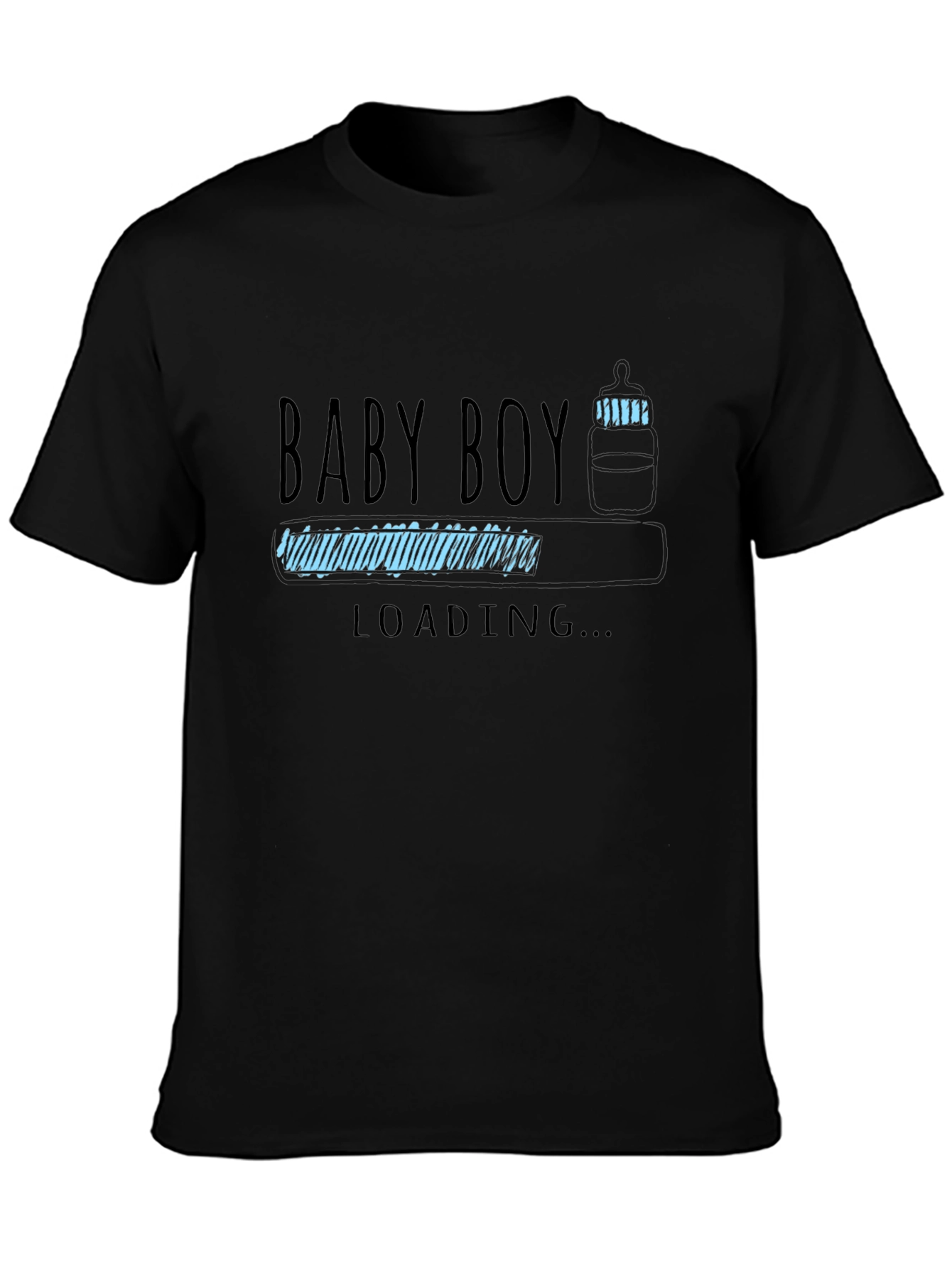 Baby Boy Loading T-Shirt - New Dad Gift