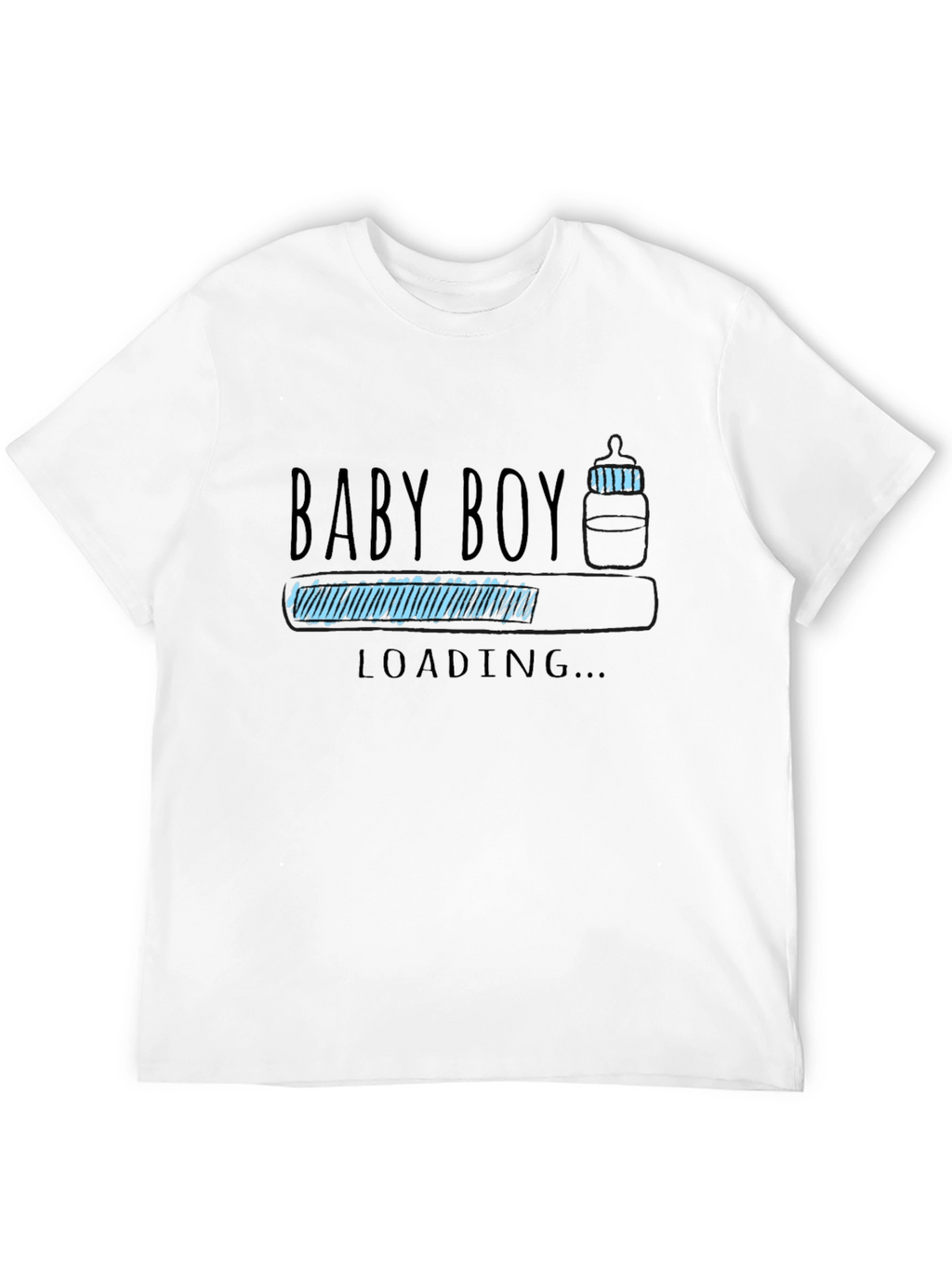 Baby Boy Loading T-Shirt - New Dad Gift