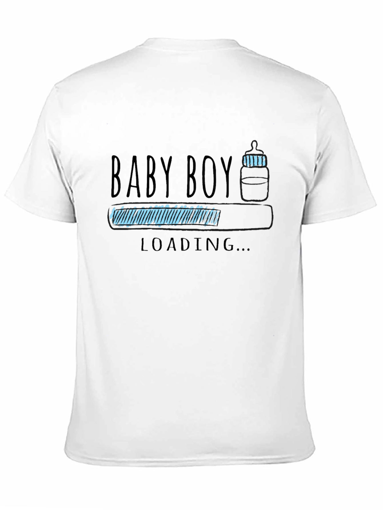 Baby Boy Loading T-Shirt - New Dad Gift
