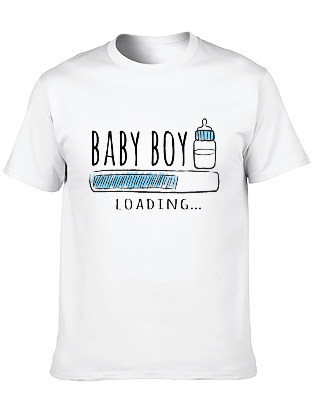 Baby Boy Loading T-Shirt - New Dad Gift