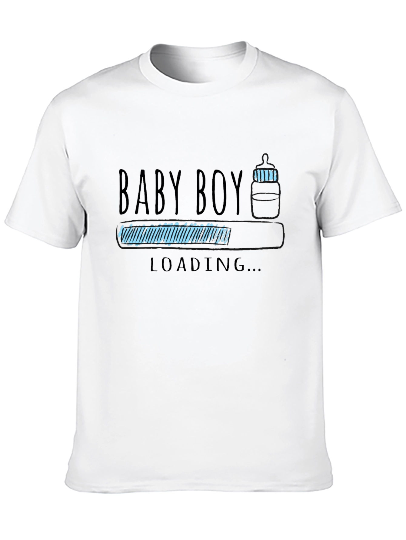 Baby Boy Loading T-Shirt - New Dad Gift