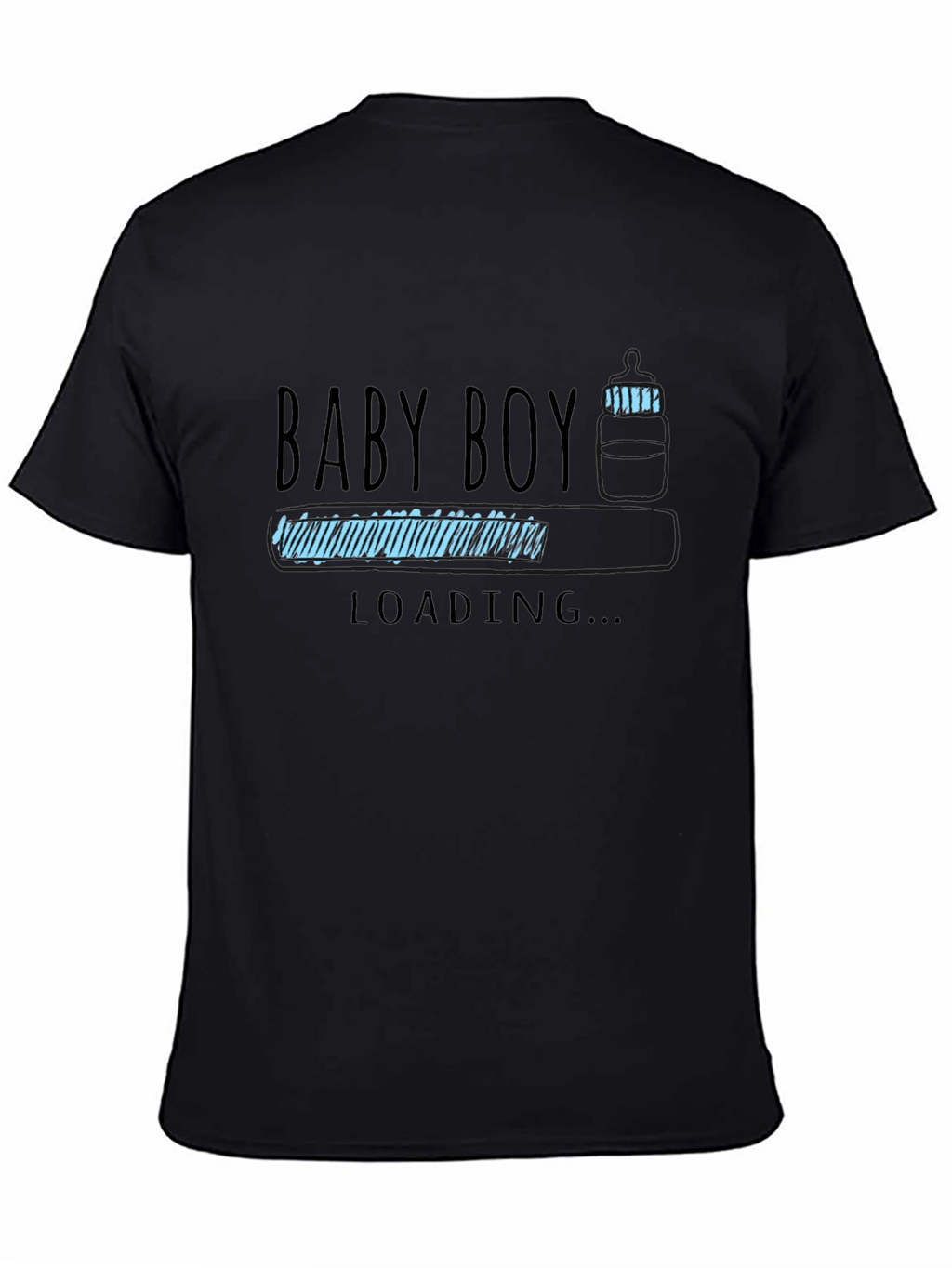 Baby Boy Loading T-Shirt - New Dad Gift
