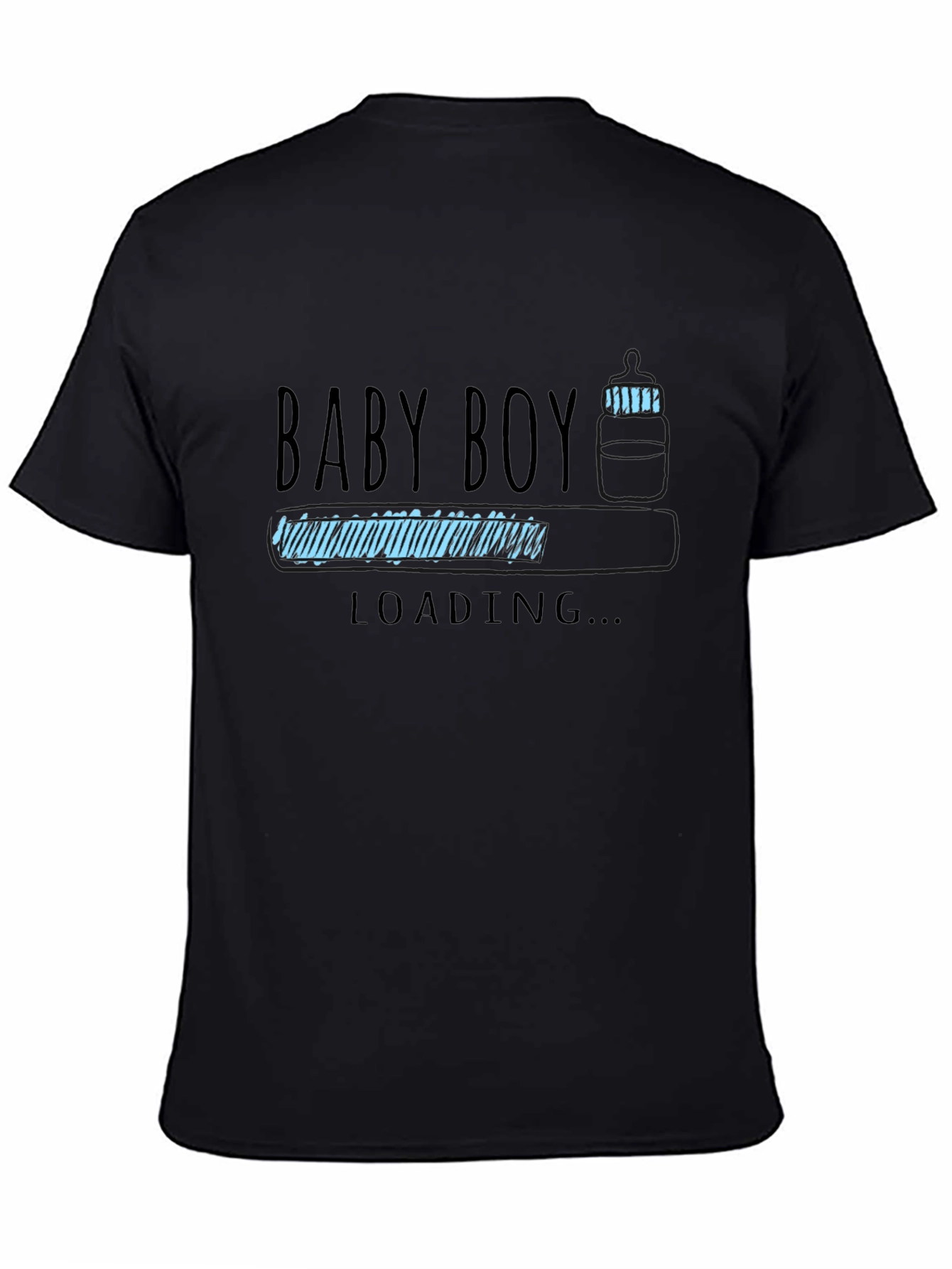 Baby Boy Loading T-Shirt - New Dad Gift