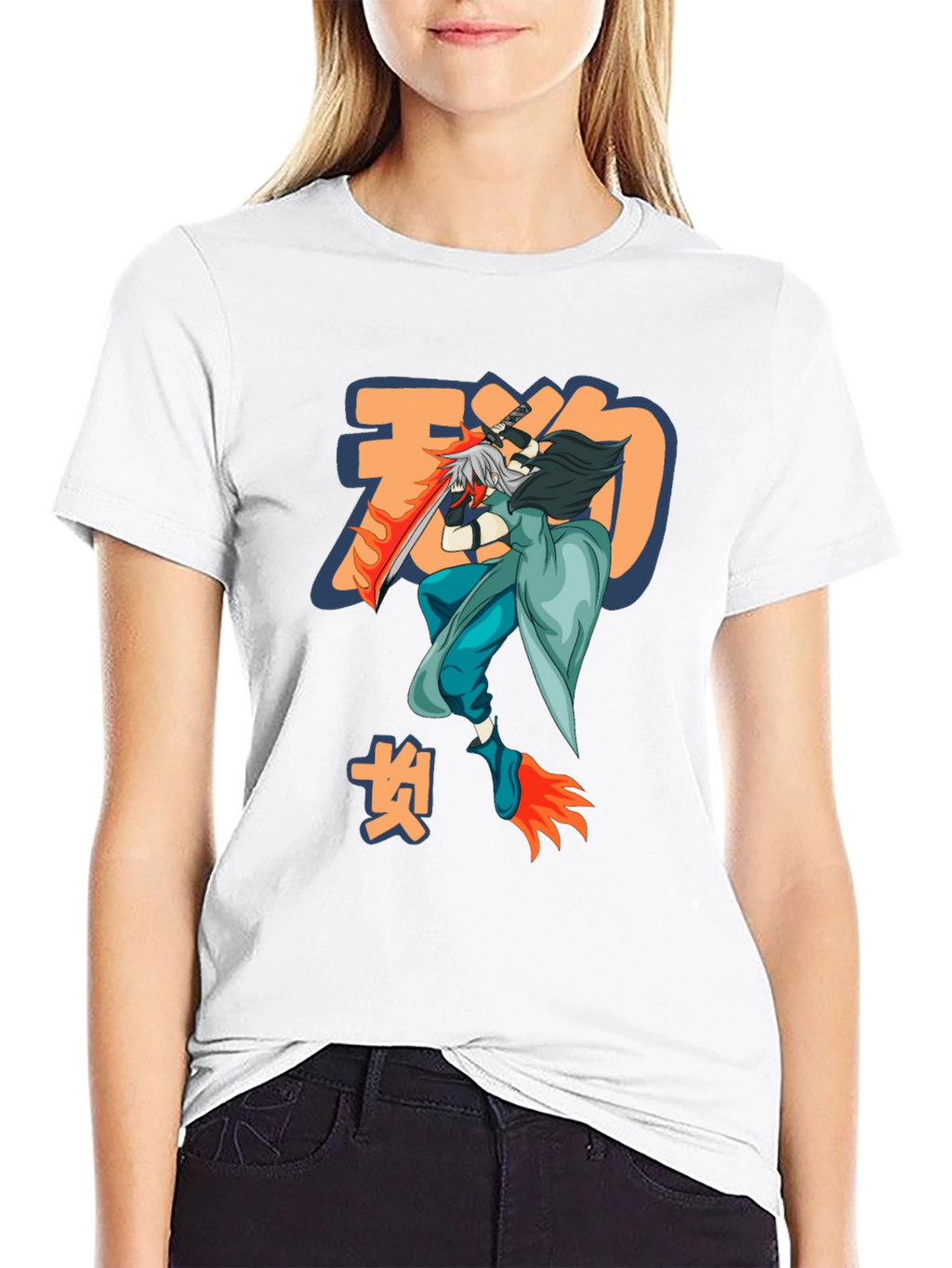 Anime-Inspired Graphic T-Shirt