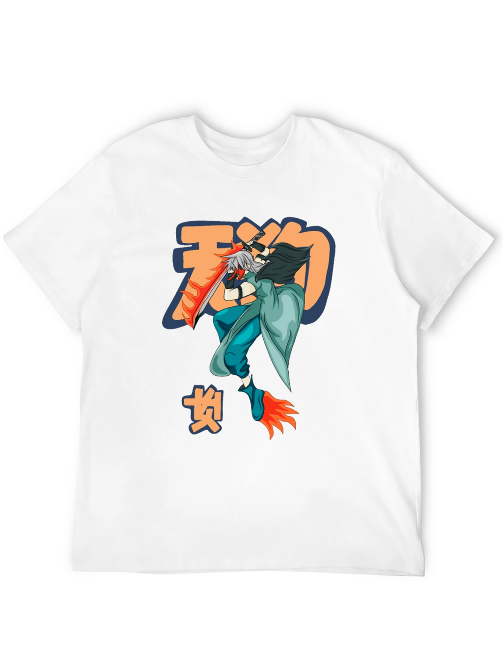 Anime-Inspired Graphic T-Shirt
