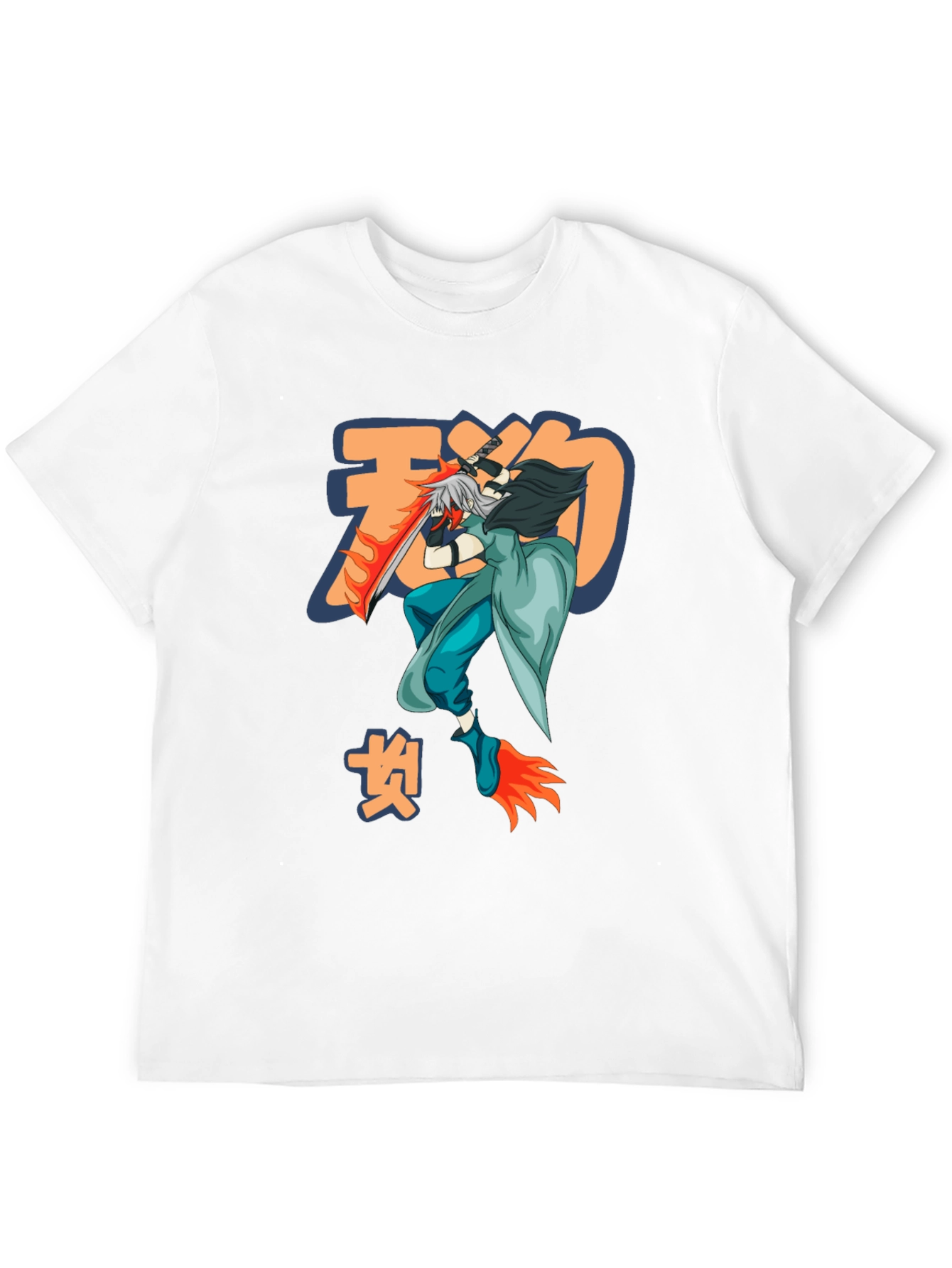 Anime-Inspired Graphic T-Shirt