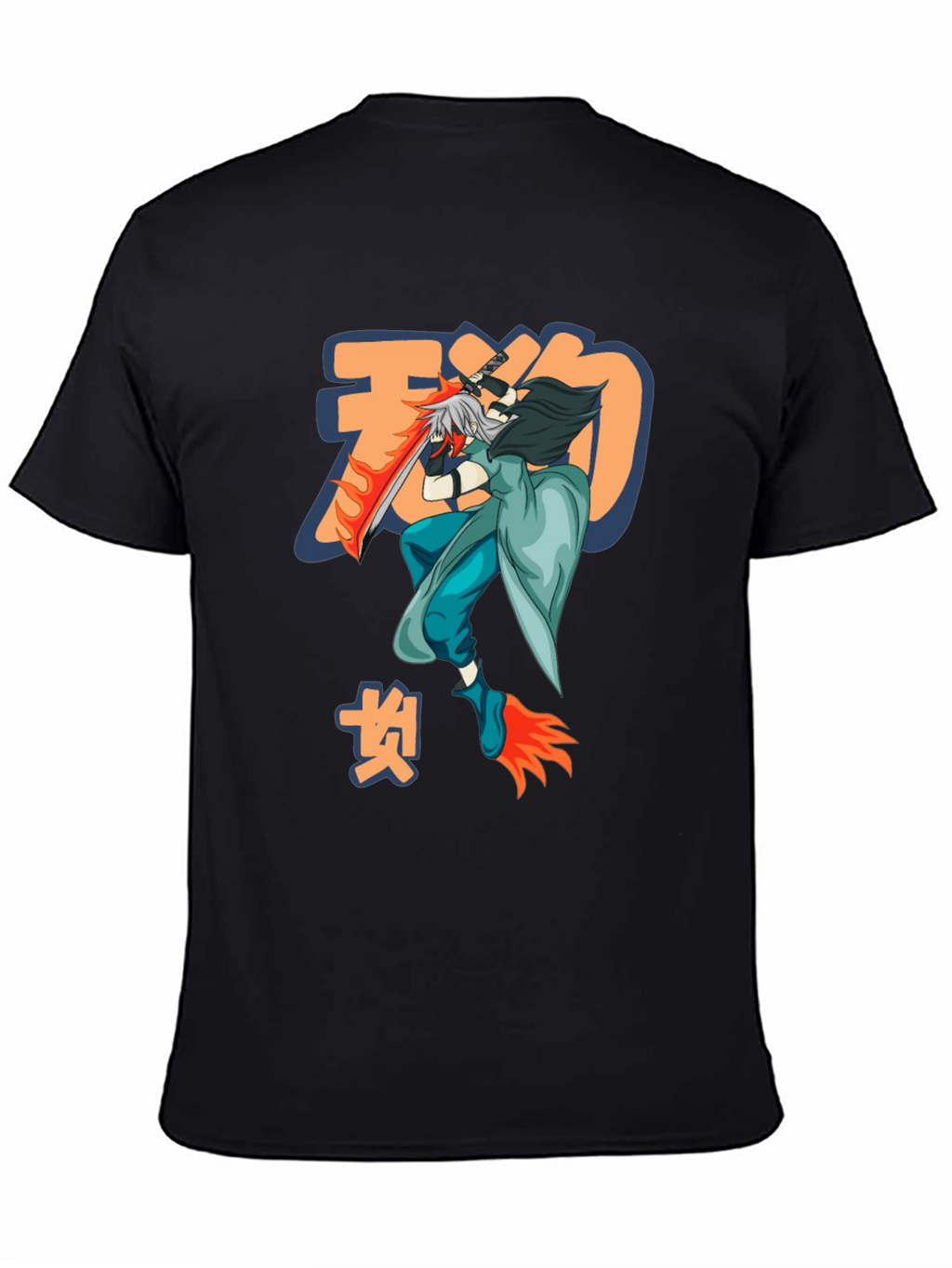 Anime-Inspired Graphic T-Shirt