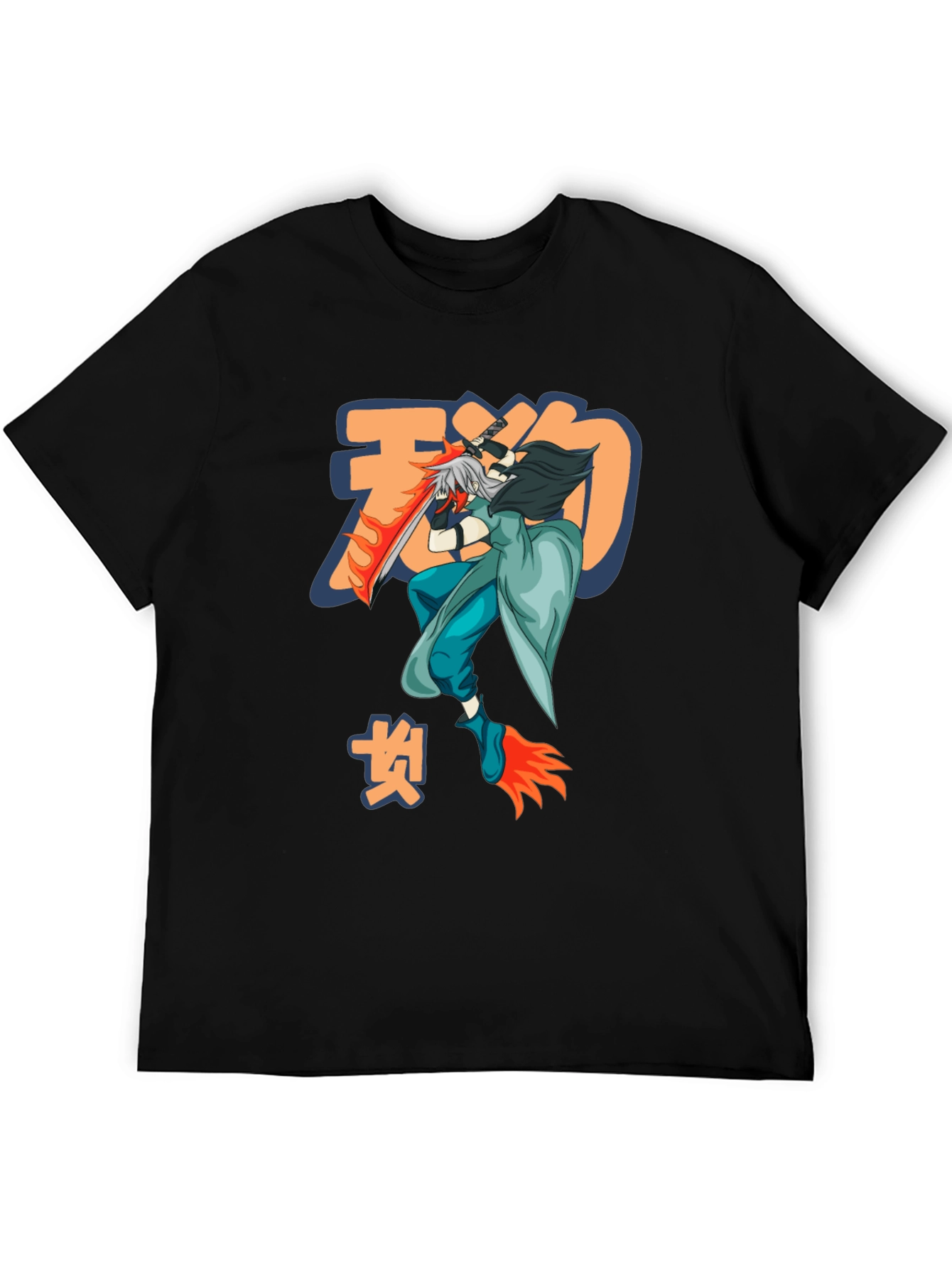Anime-Inspired Graphic T-Shirt