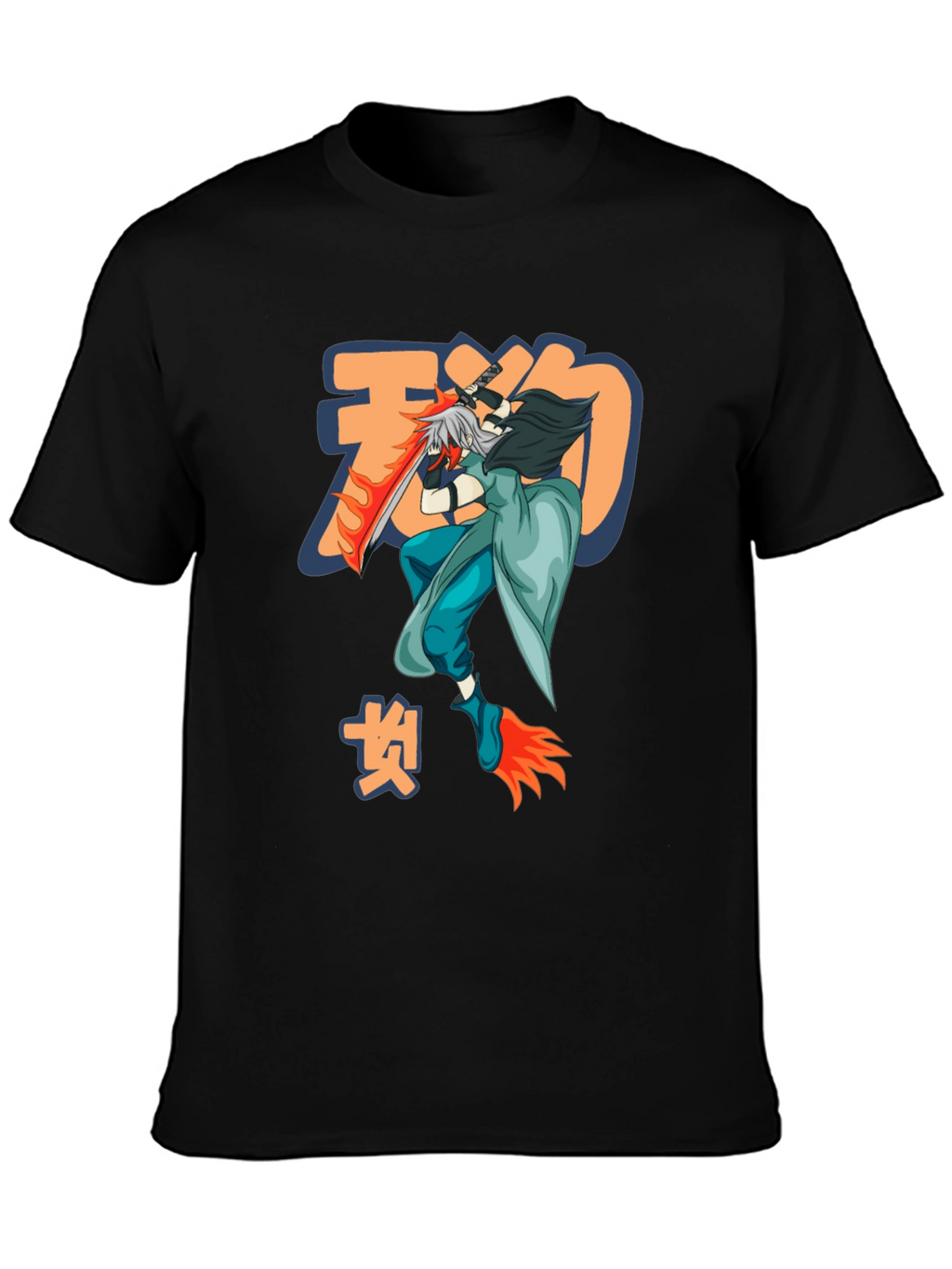 Anime-Inspired Graphic T-Shirt