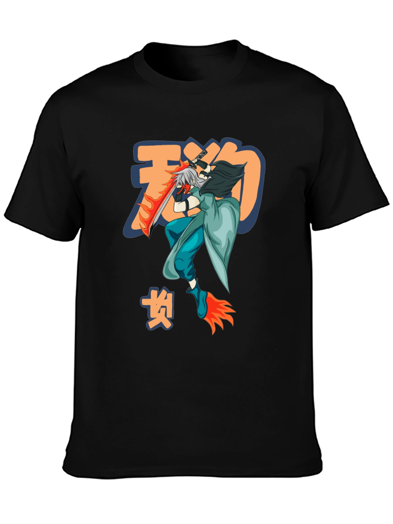 Anime-Inspired Graphic T-Shirt