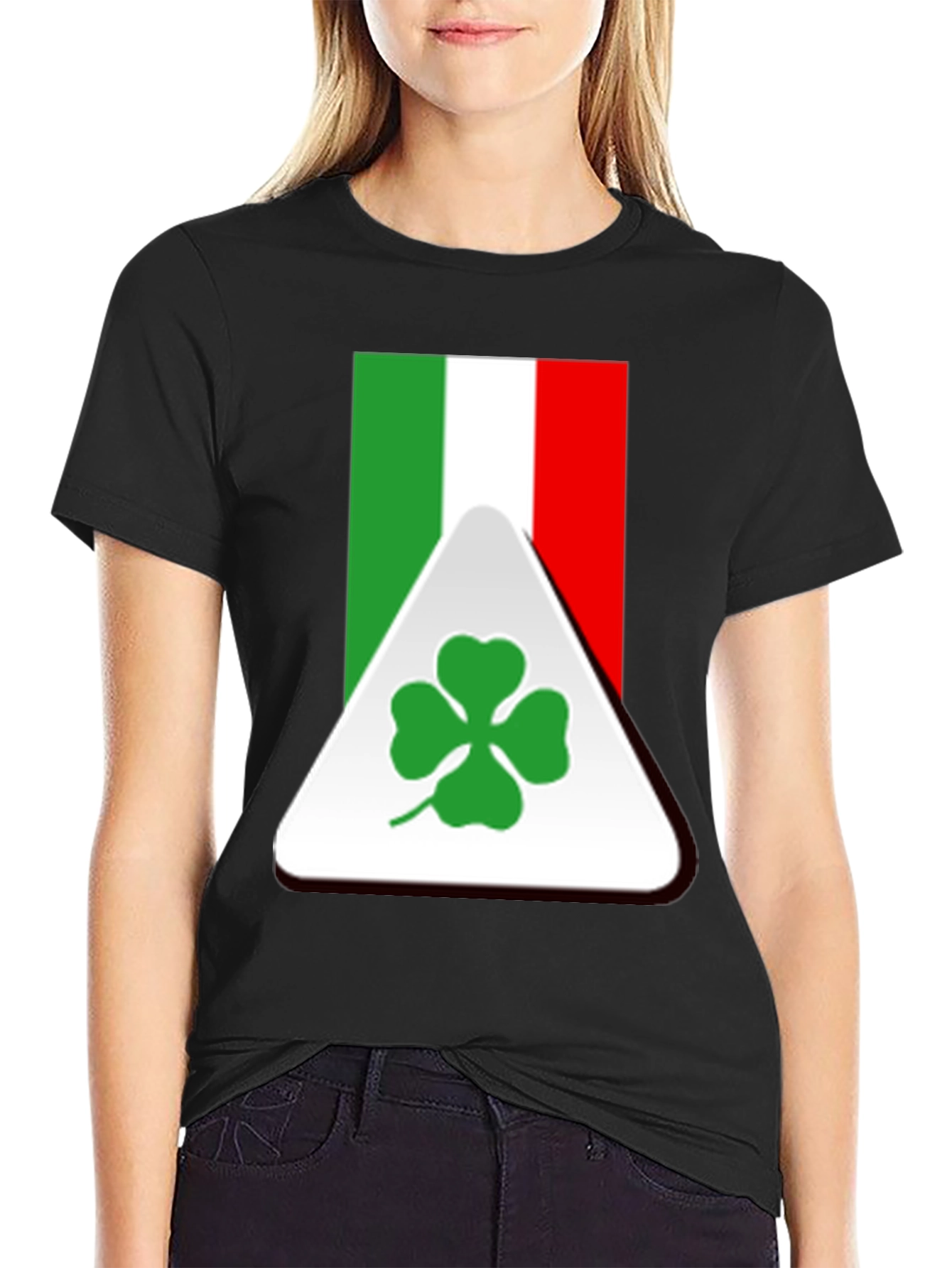 Italian Flag Clover T-Shirt