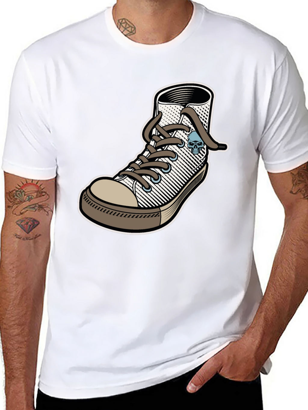 Sneaker Graphic Tee - Cool Casual Wear