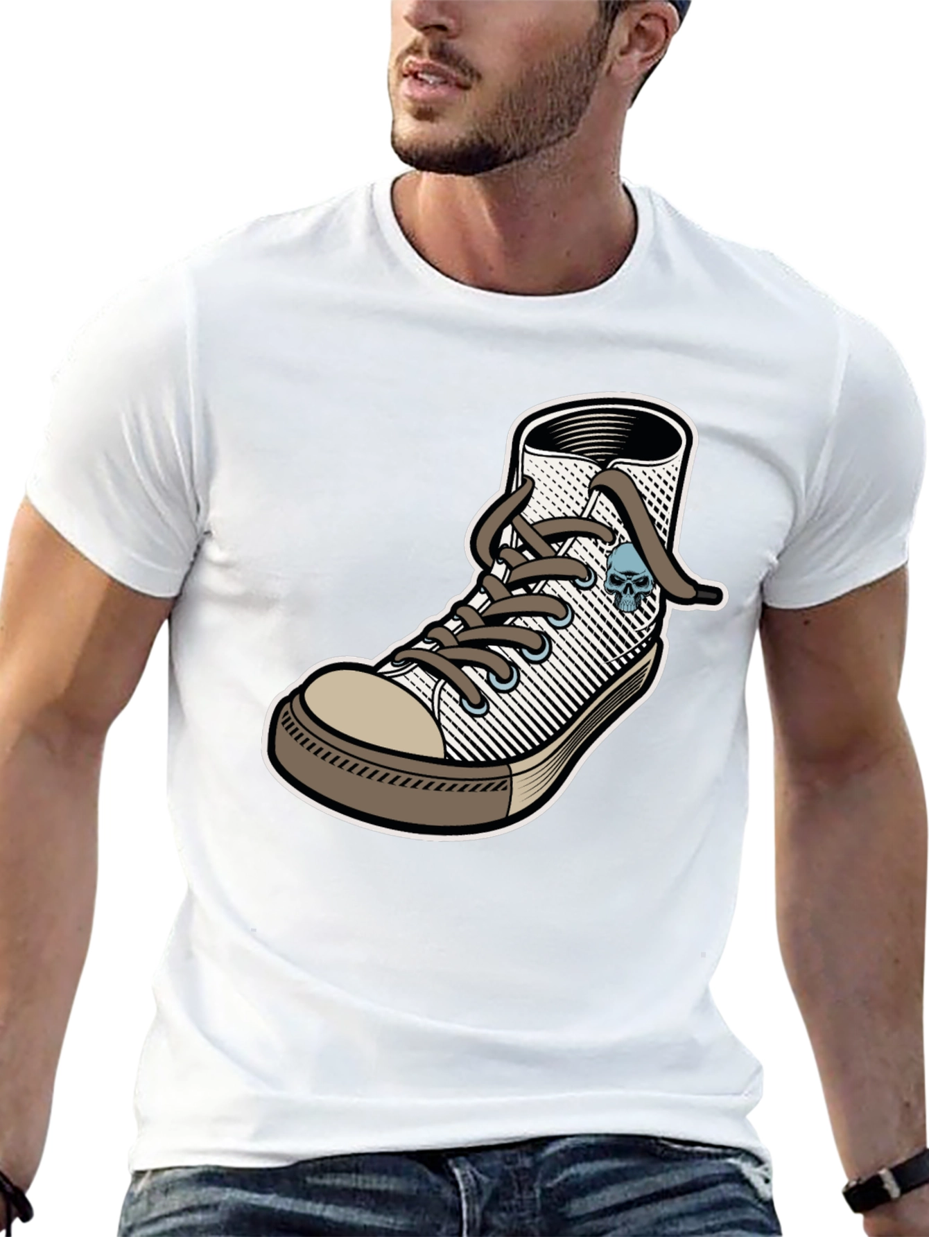 Sneaker Graphic Tee - Cool Casual Wear