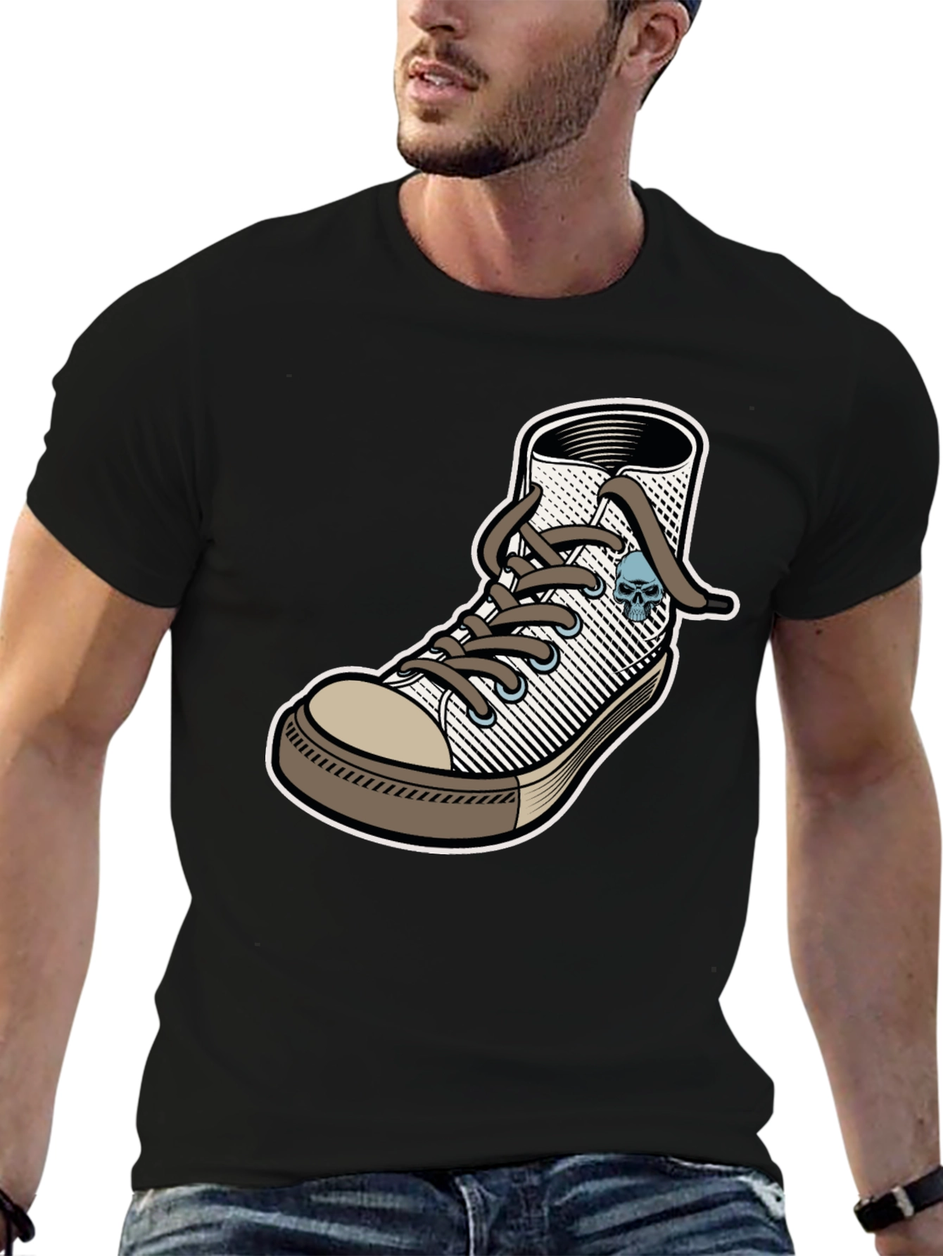 Sneaker Graphic Tee - Cool Casual Wear