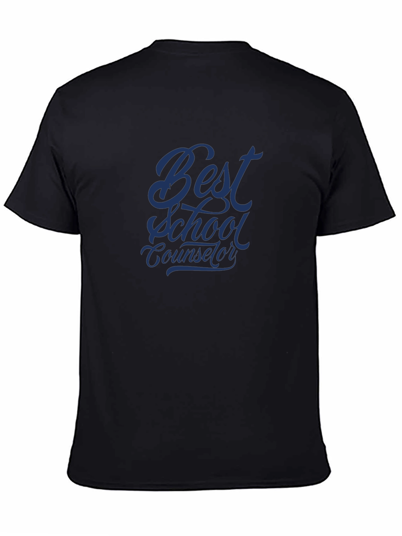 Best School Counselor Black T-Shirt