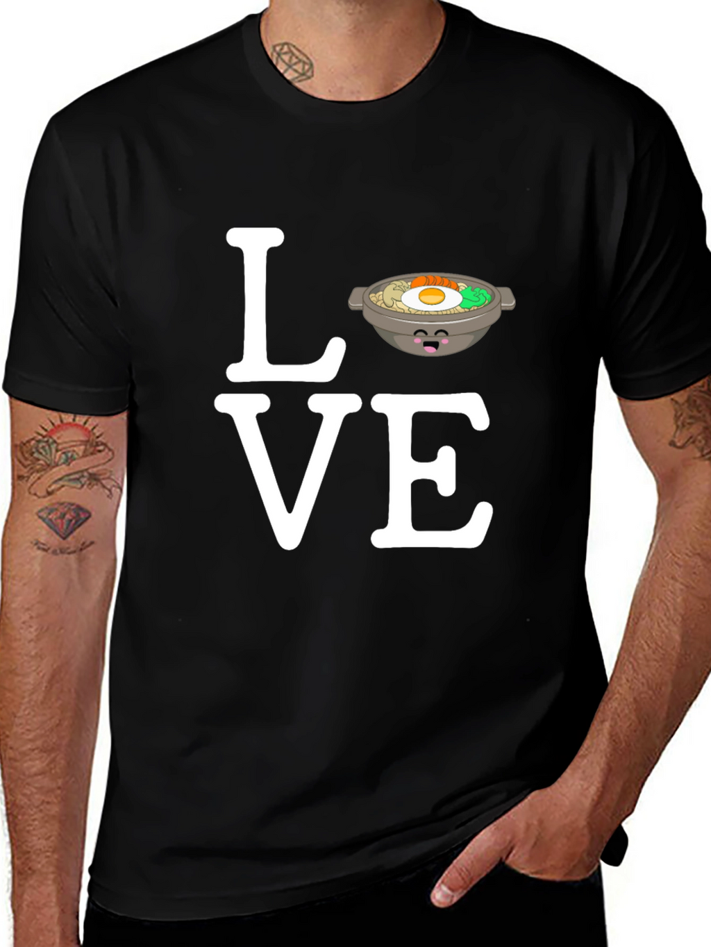 LOVE Ramen T-Shirt - Cute Foodie Tee