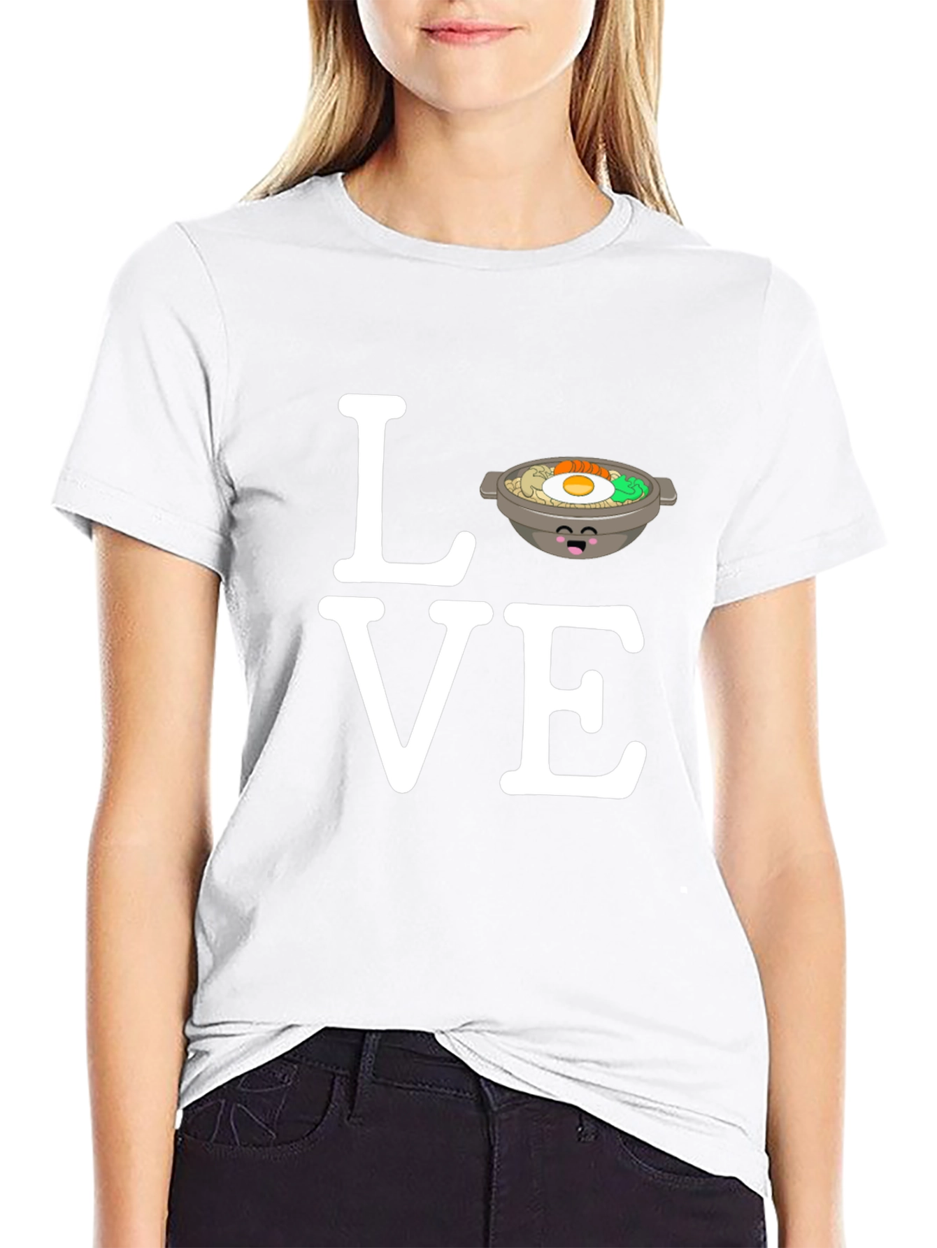 LOVE Ramen T-Shirt - Cute Foodie Tee