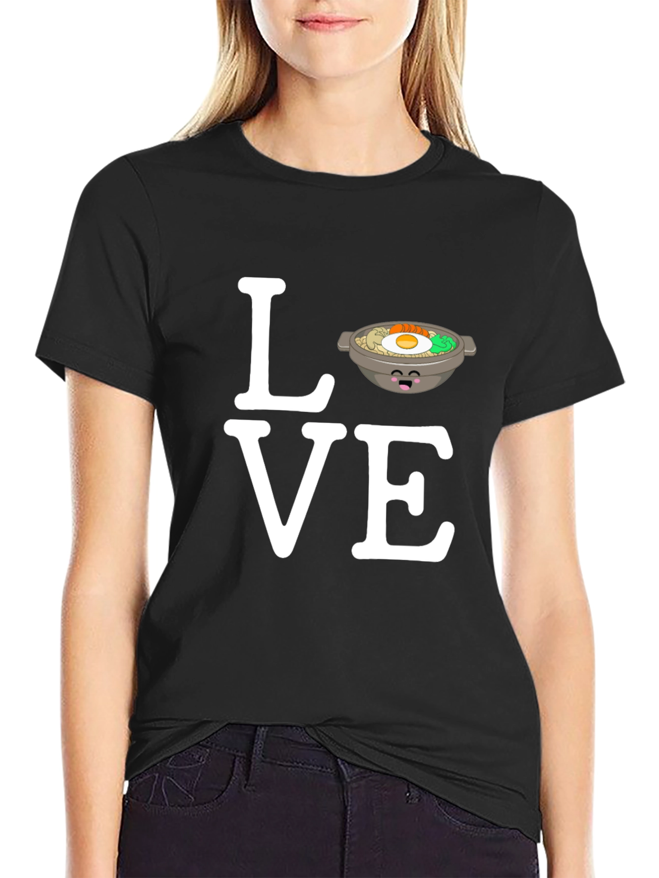 LOVE Ramen T-Shirt - Cute Foodie Tee