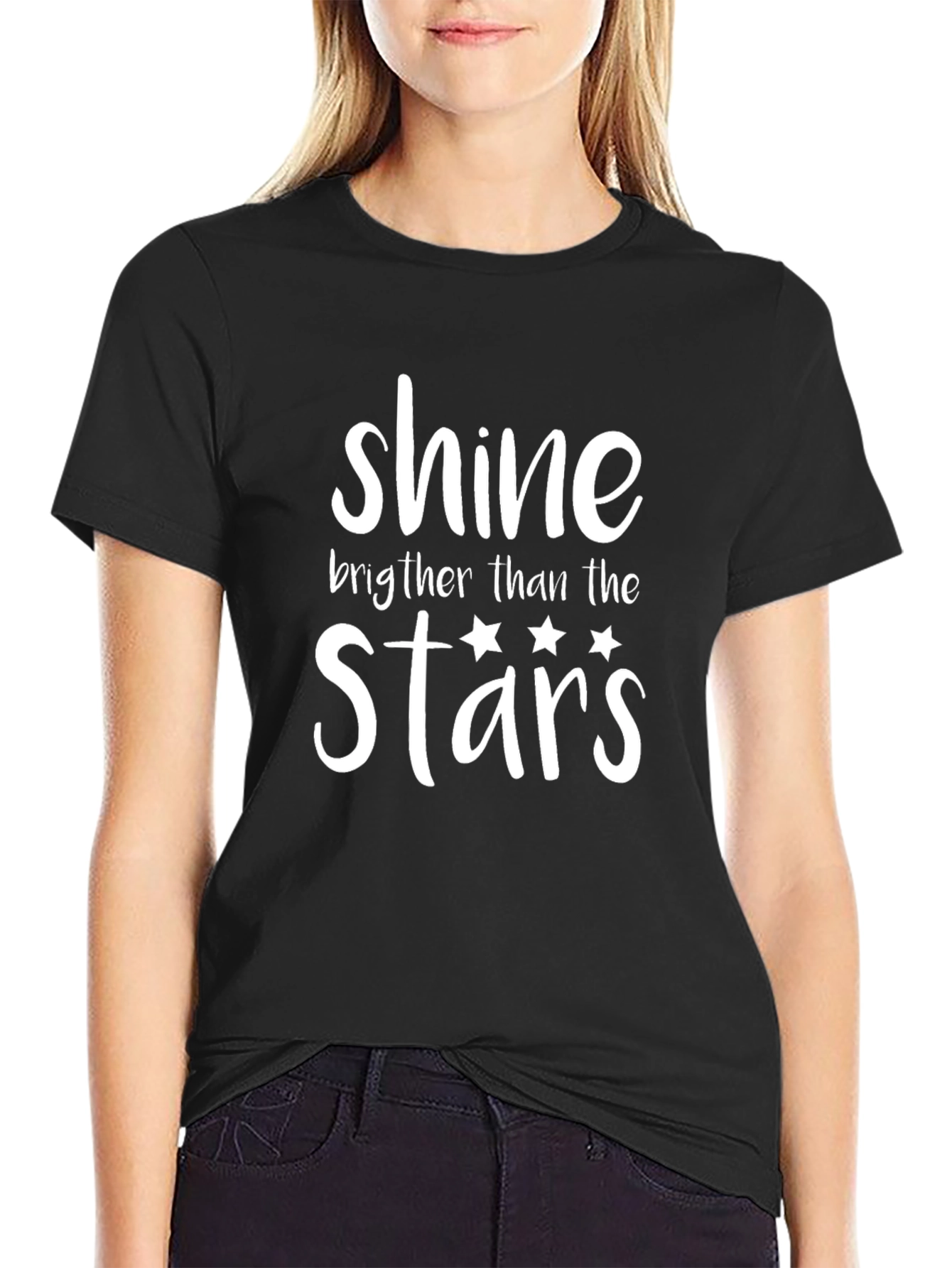 Shine Brighter Than the Stars Graphic Tee