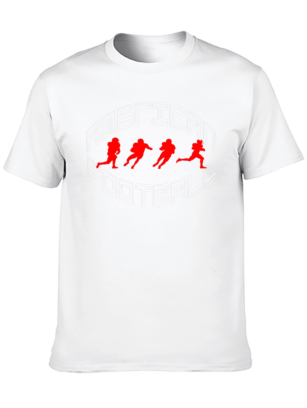 American Football Graphic Tee - Black