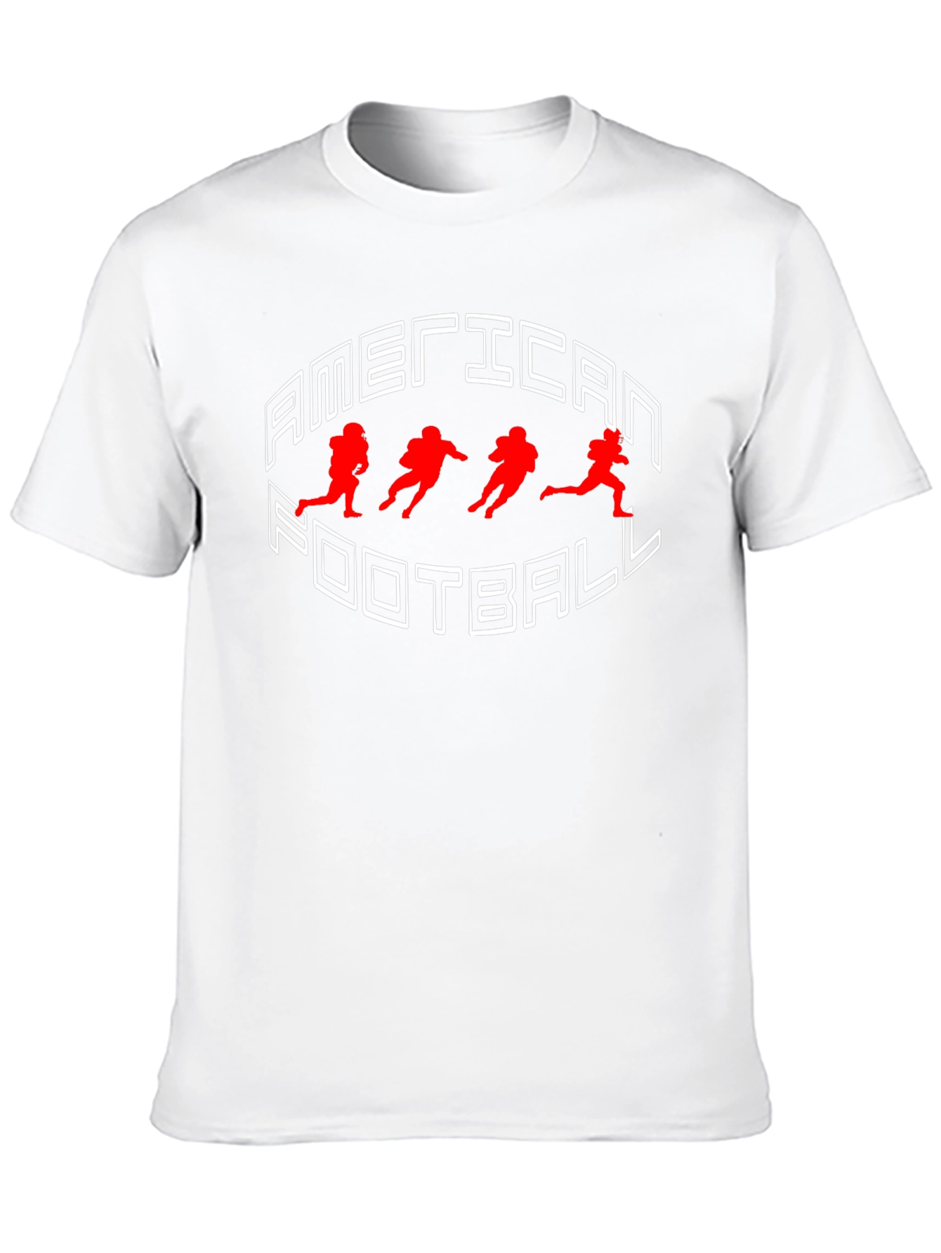 American Football Graphic Tee - Black