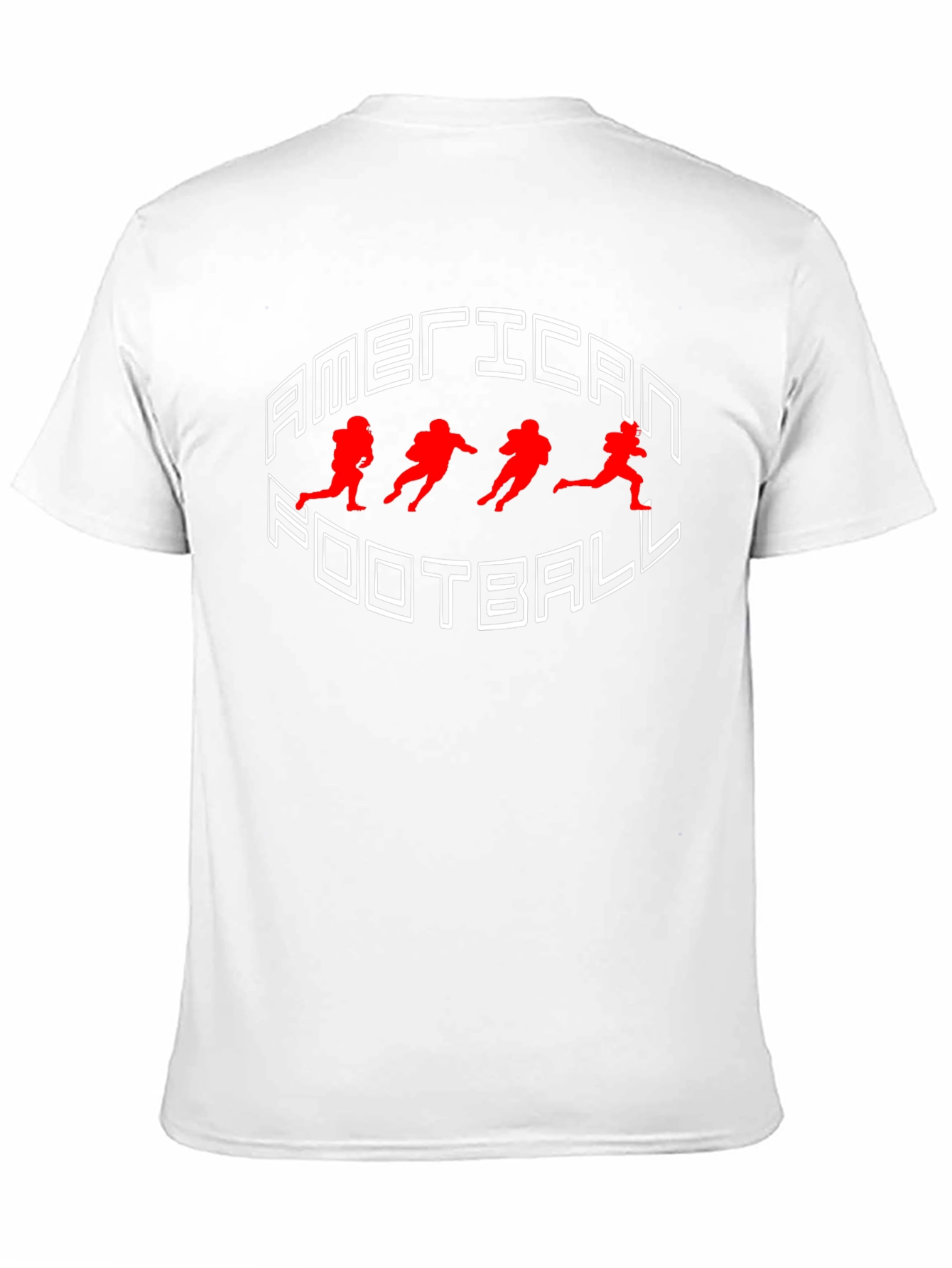 American Football Graphic Tee - Black