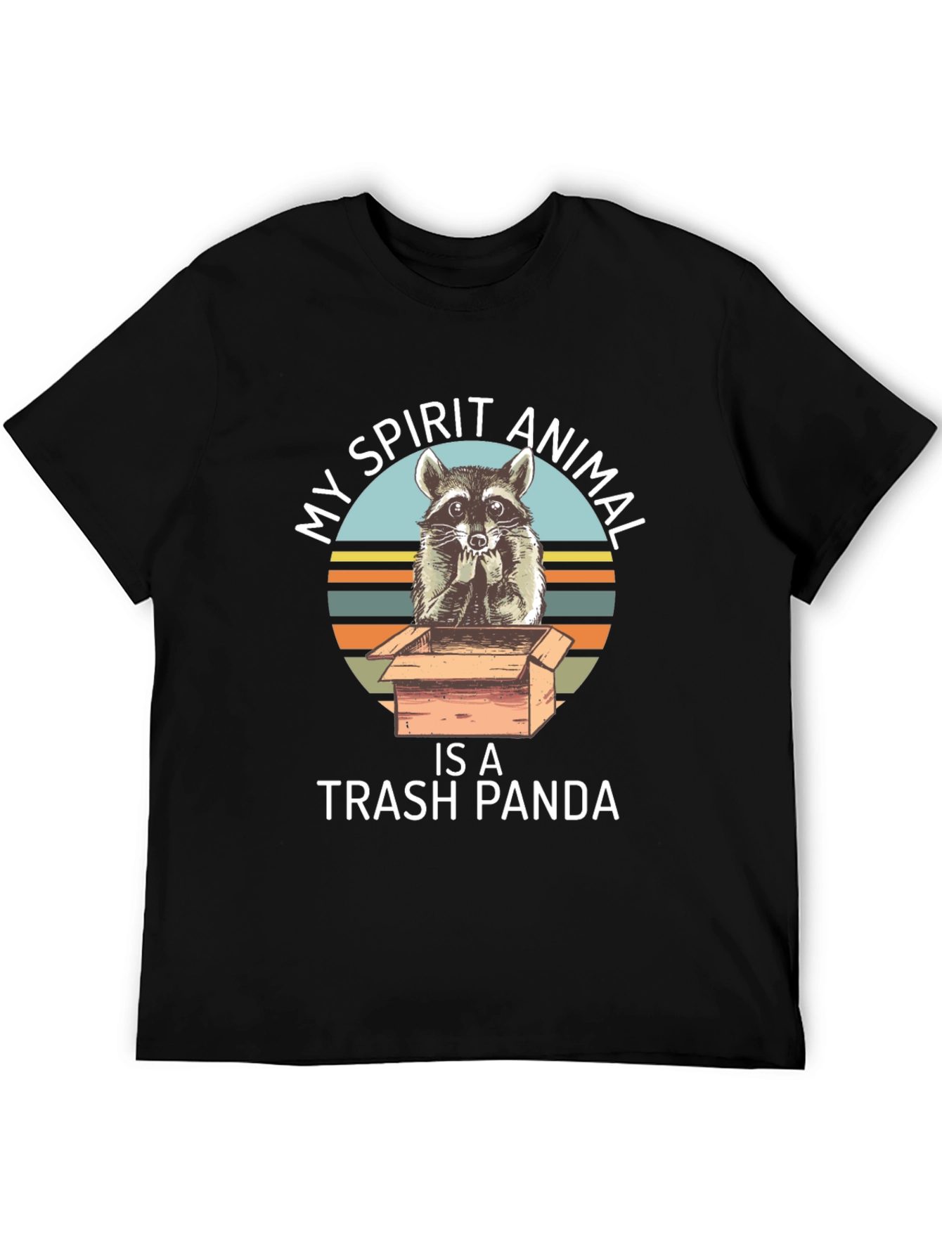 Trash Panda T-Shirt - My Spirit Animal Raccoon Tee