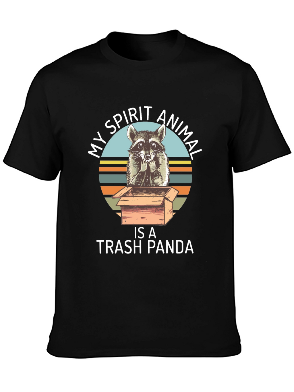 Trash Panda T-Shirt - My Spirit Animal Raccoon Tee