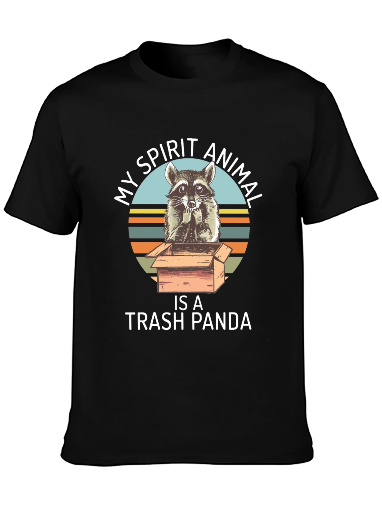 Trash Panda T-Shirt - My Spirit Animal Raccoon Tee