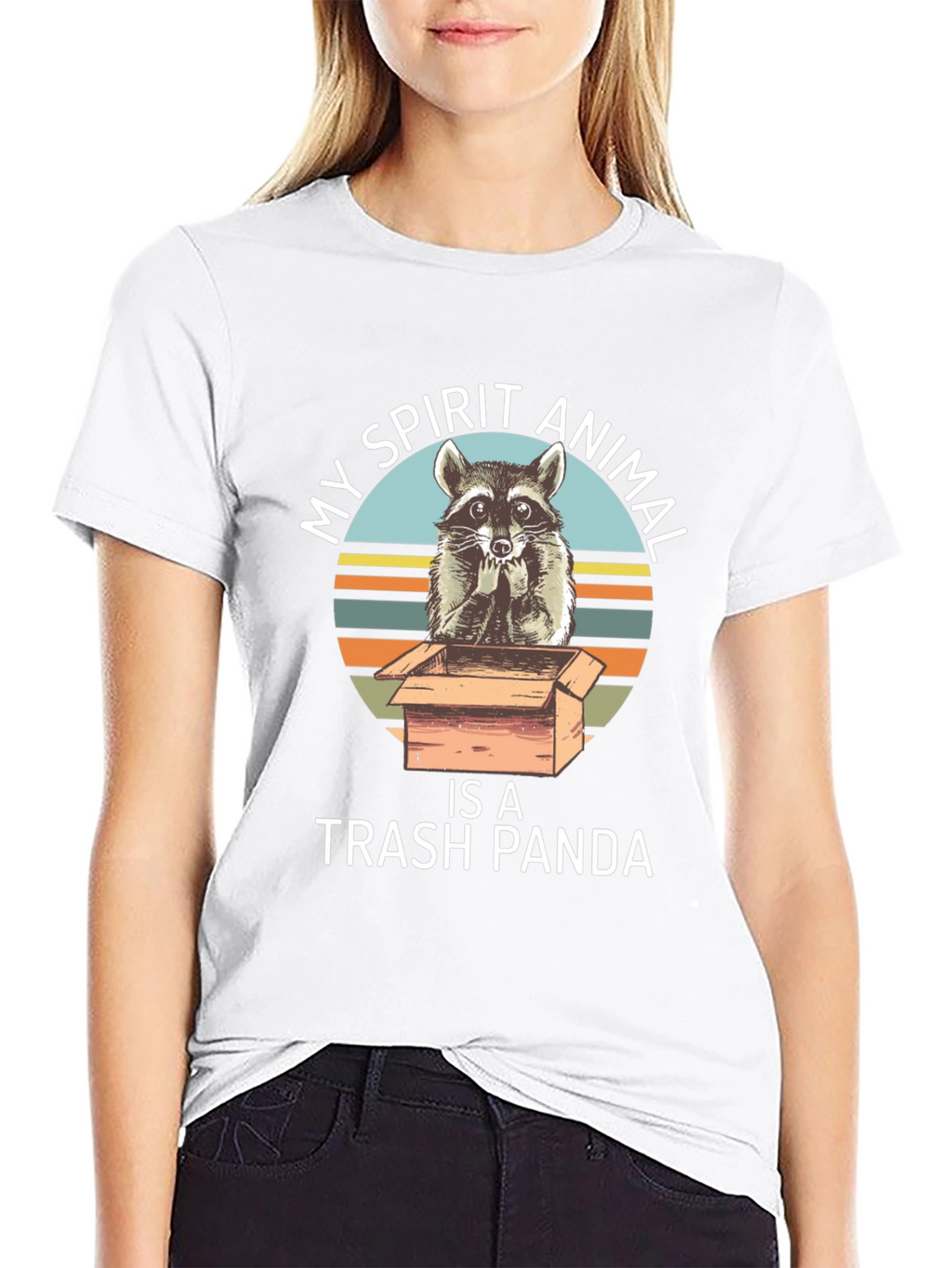 Trash Panda T-Shirt - My Spirit Animal Raccoon Tee