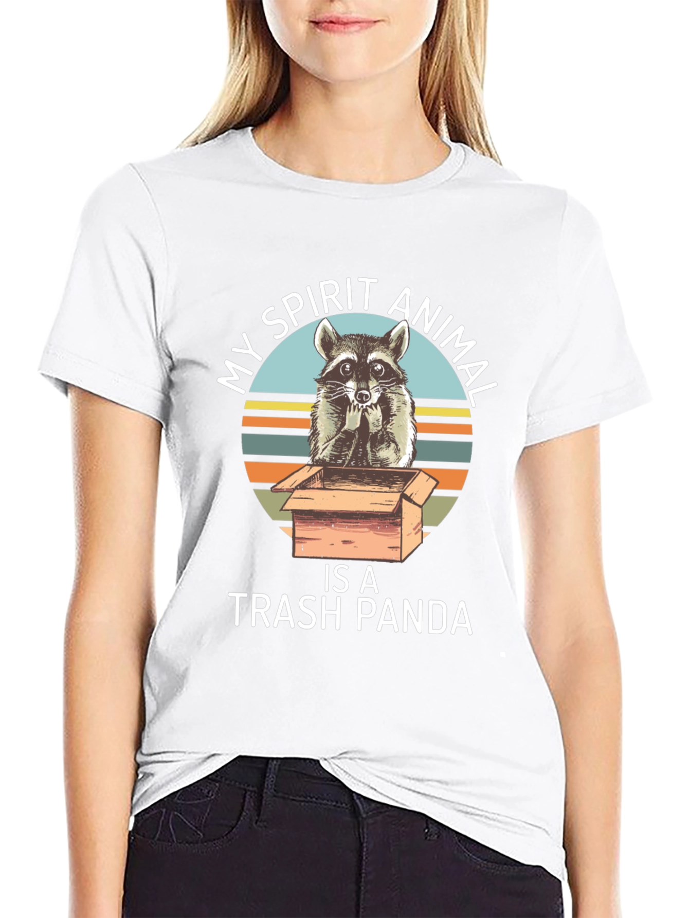 Trash Panda T-Shirt - My Spirit Animal Raccoon Tee