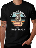 Trash Panda T-Shirt - My Spirit Animal Raccoon Tee