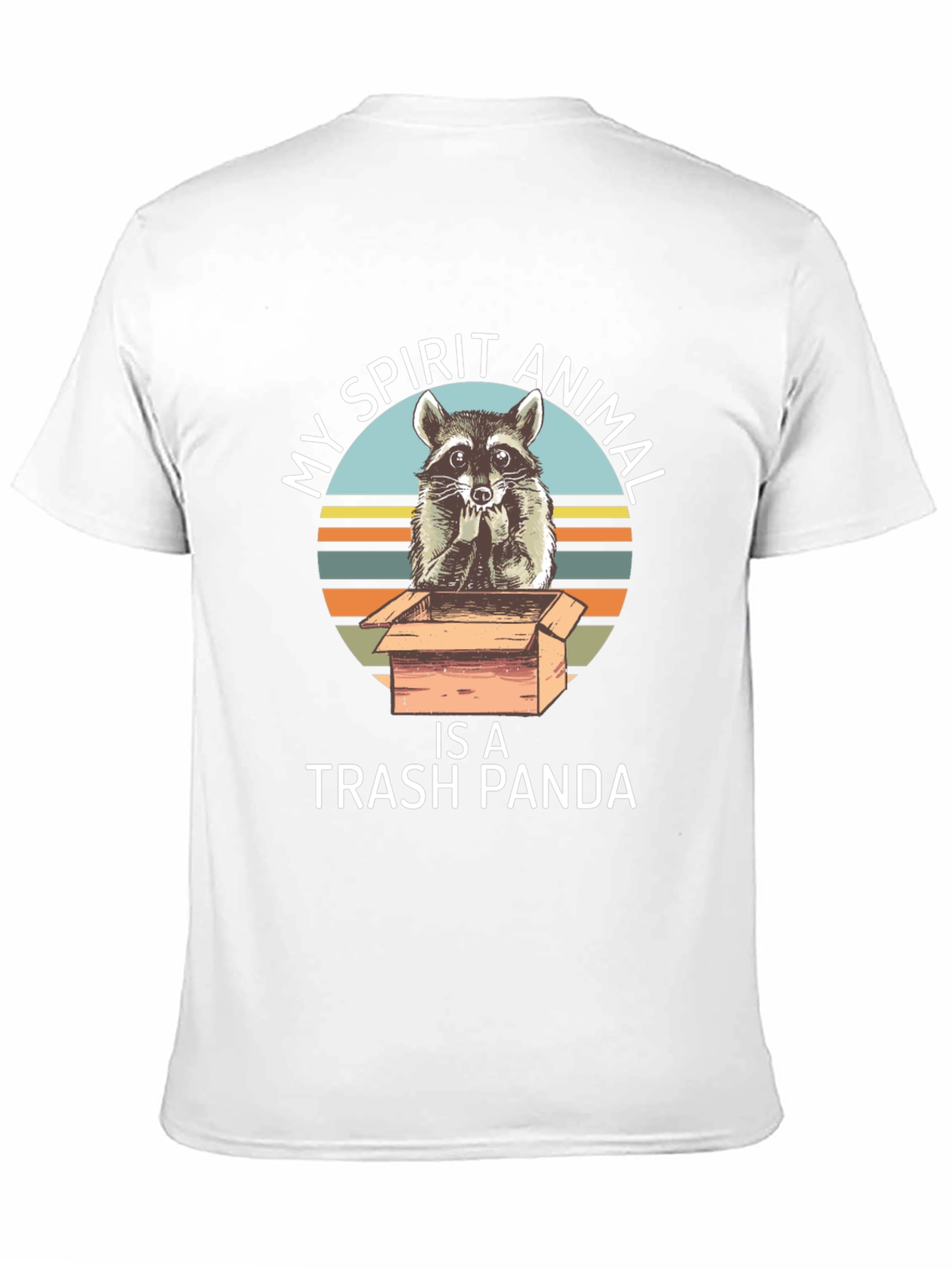 Trash Panda T-Shirt - My Spirit Animal Raccoon Tee
