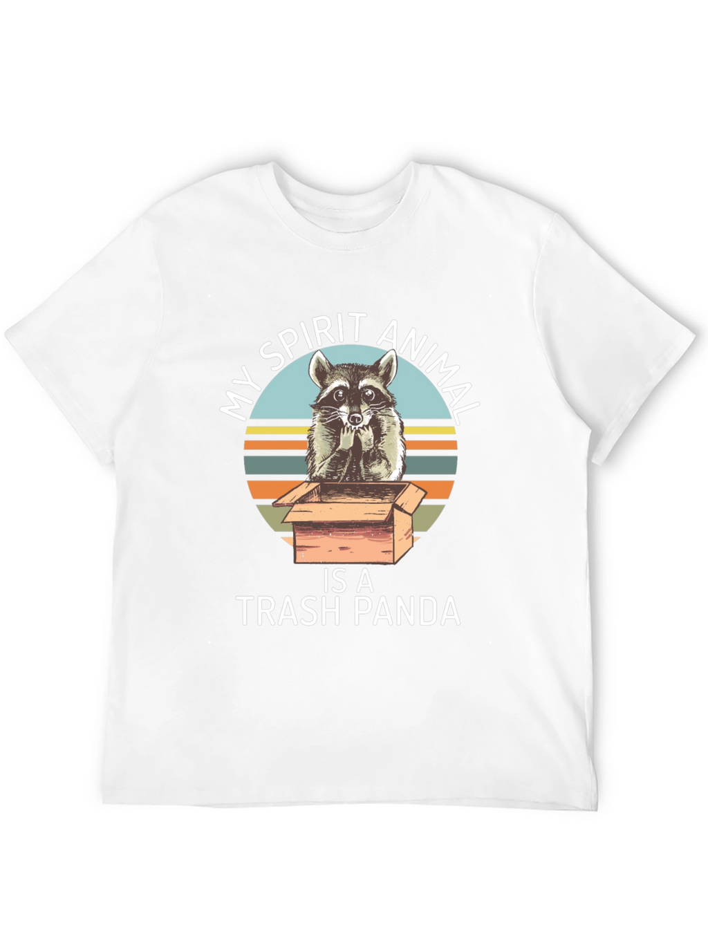 Trash Panda T-Shirt - My Spirit Animal Raccoon Tee