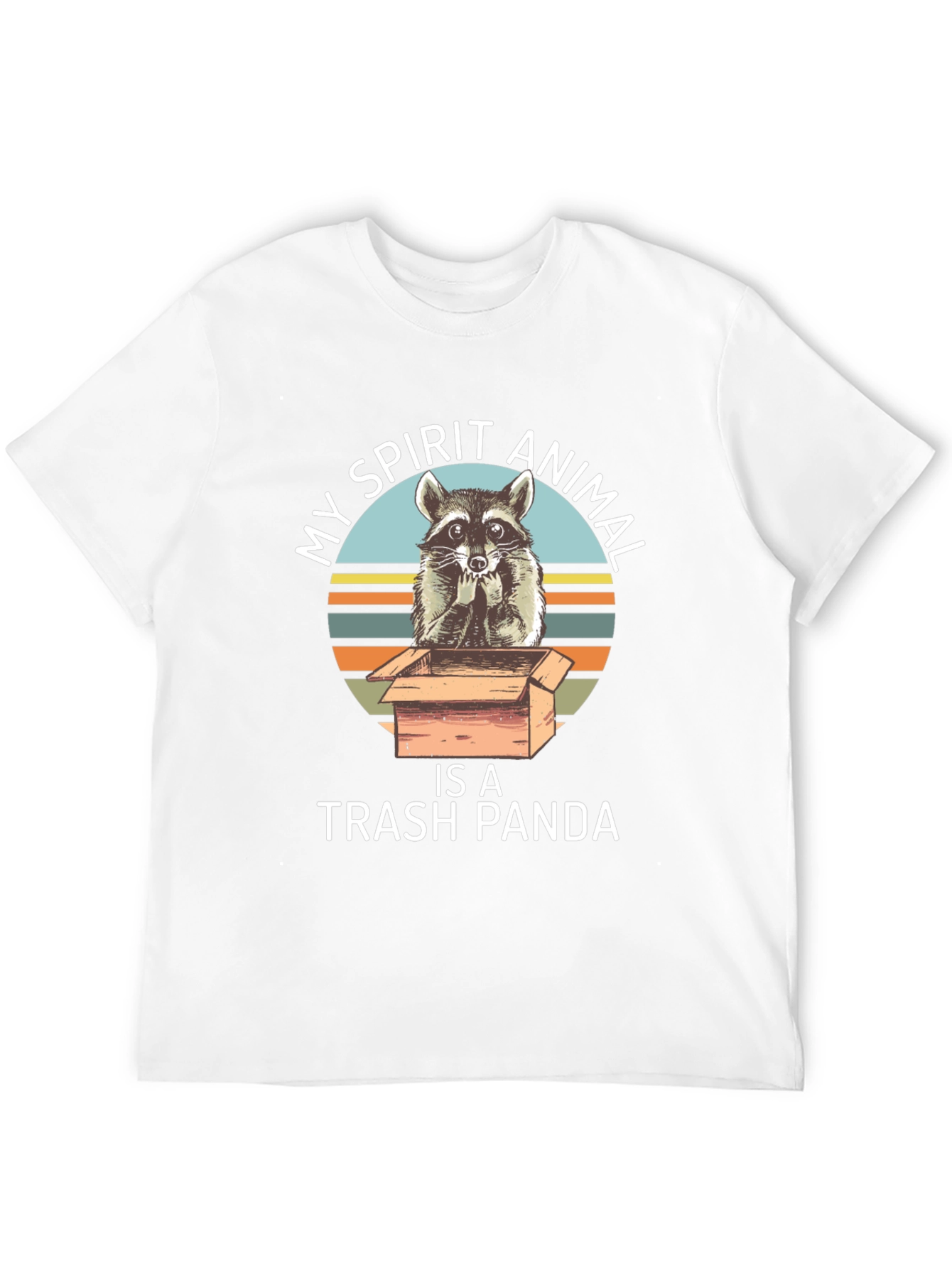 Trash Panda T-Shirt - My Spirit Animal Raccoon Tee