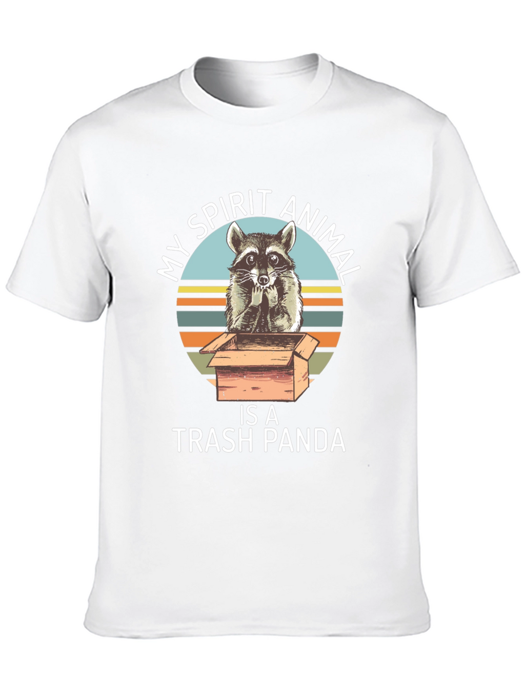 Trash Panda T-Shirt - My Spirit Animal Raccoon Tee