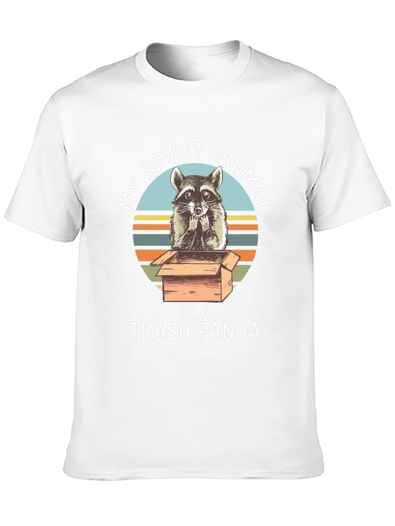 Trash Panda T-Shirt - My Spirit Animal Raccoon Tee