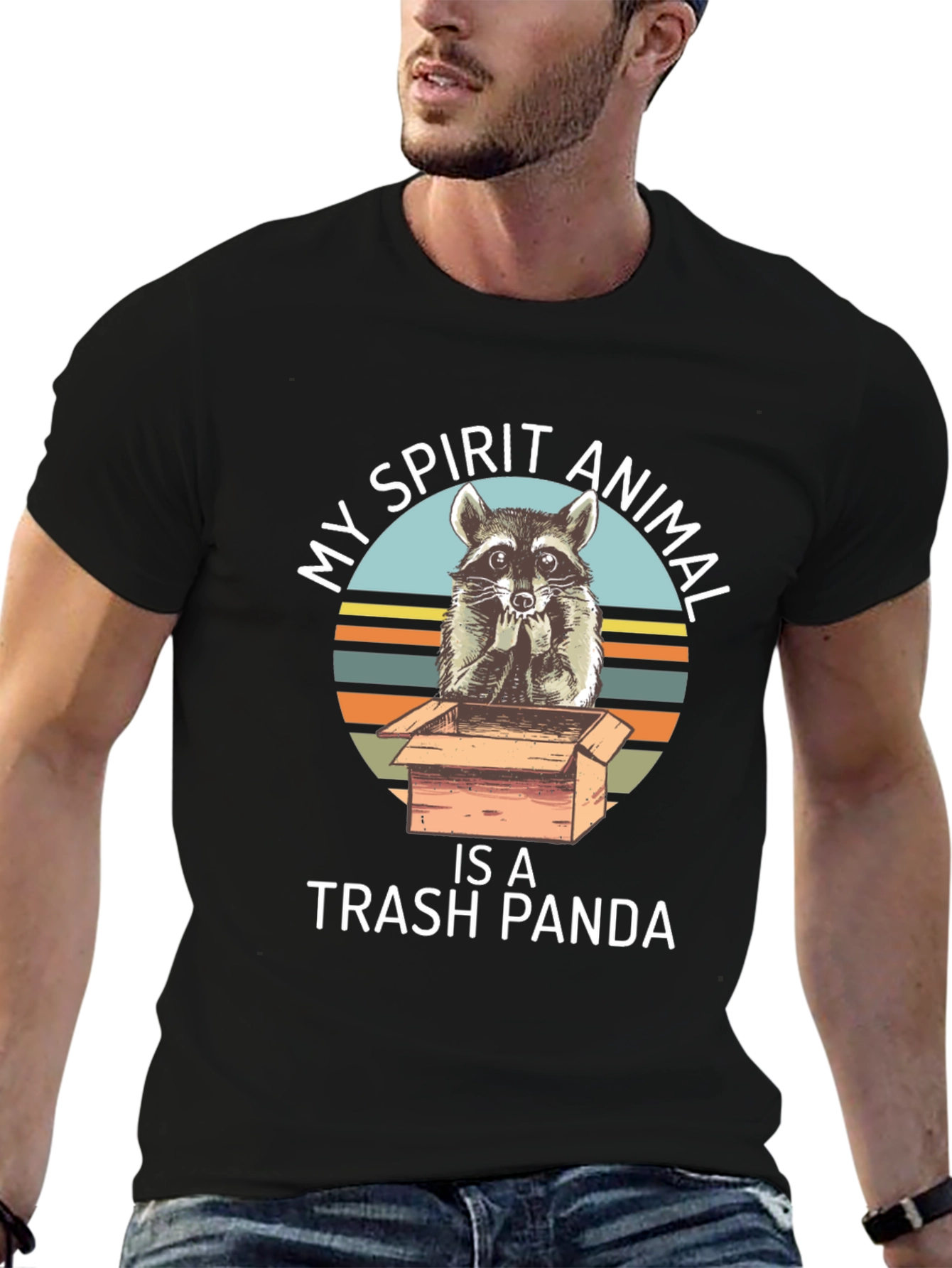 Trash Panda T-Shirt - My Spirit Animal Raccoon Tee