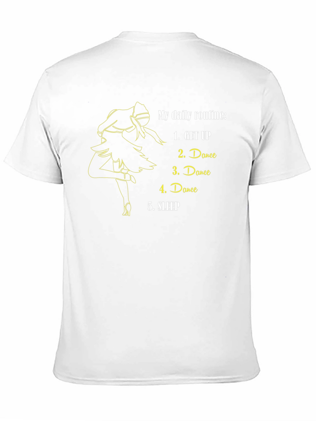 Dance Daily Routine T-Shirt - Black