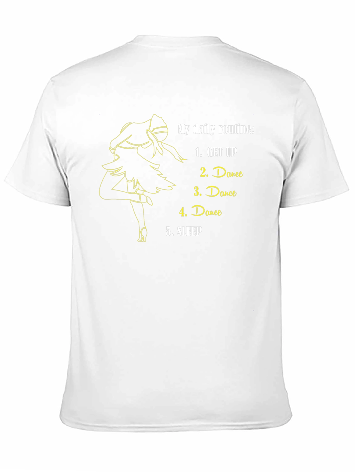 Dance Daily Routine T-Shirt - Black