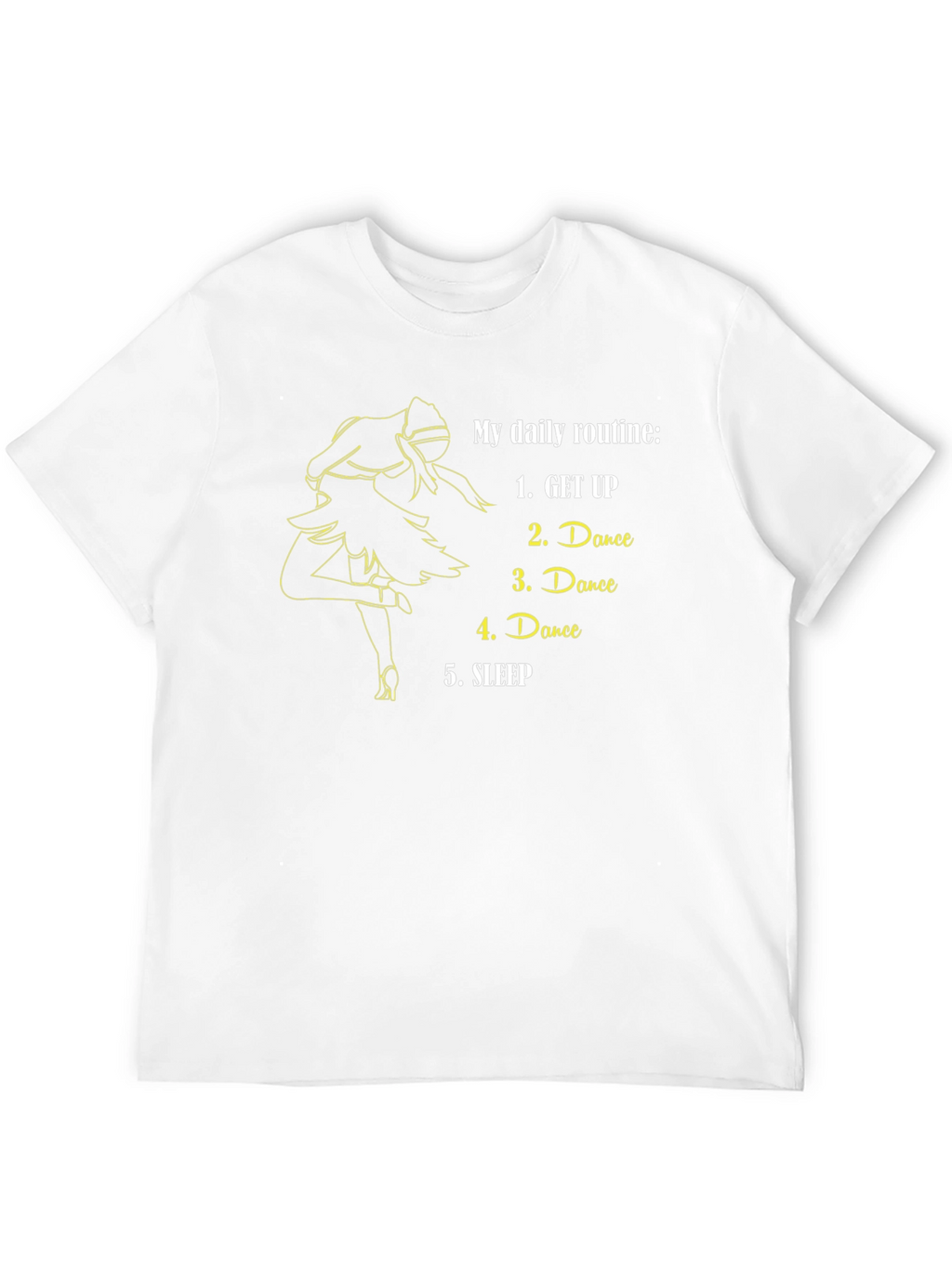 Dance Daily Routine T-Shirt - Black