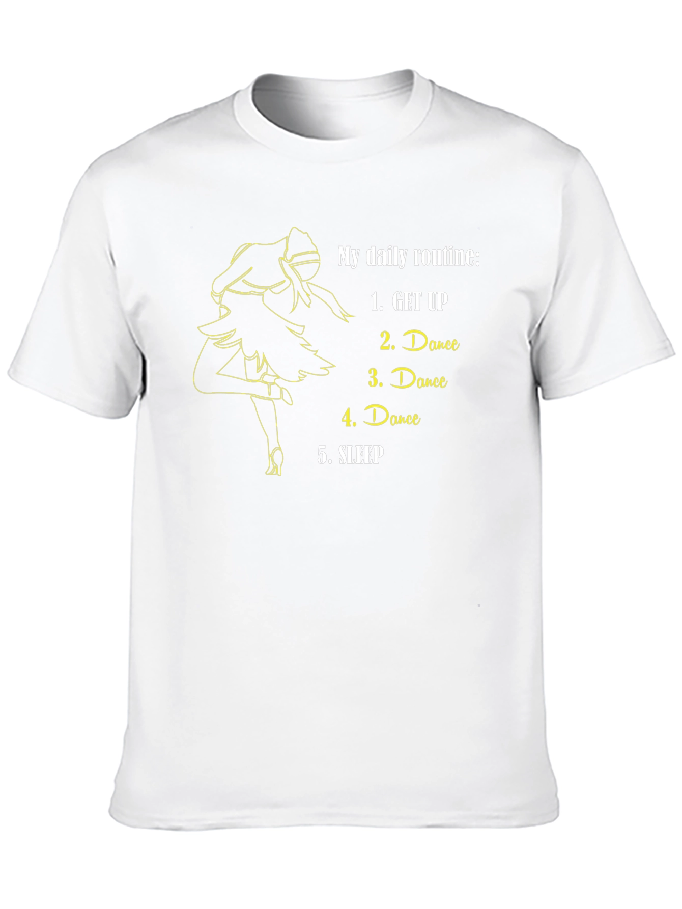 Dance Daily Routine T-Shirt - Black