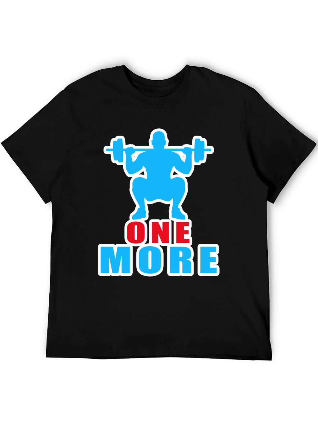 One More Rep Gym Workout Graphic T-Shirt