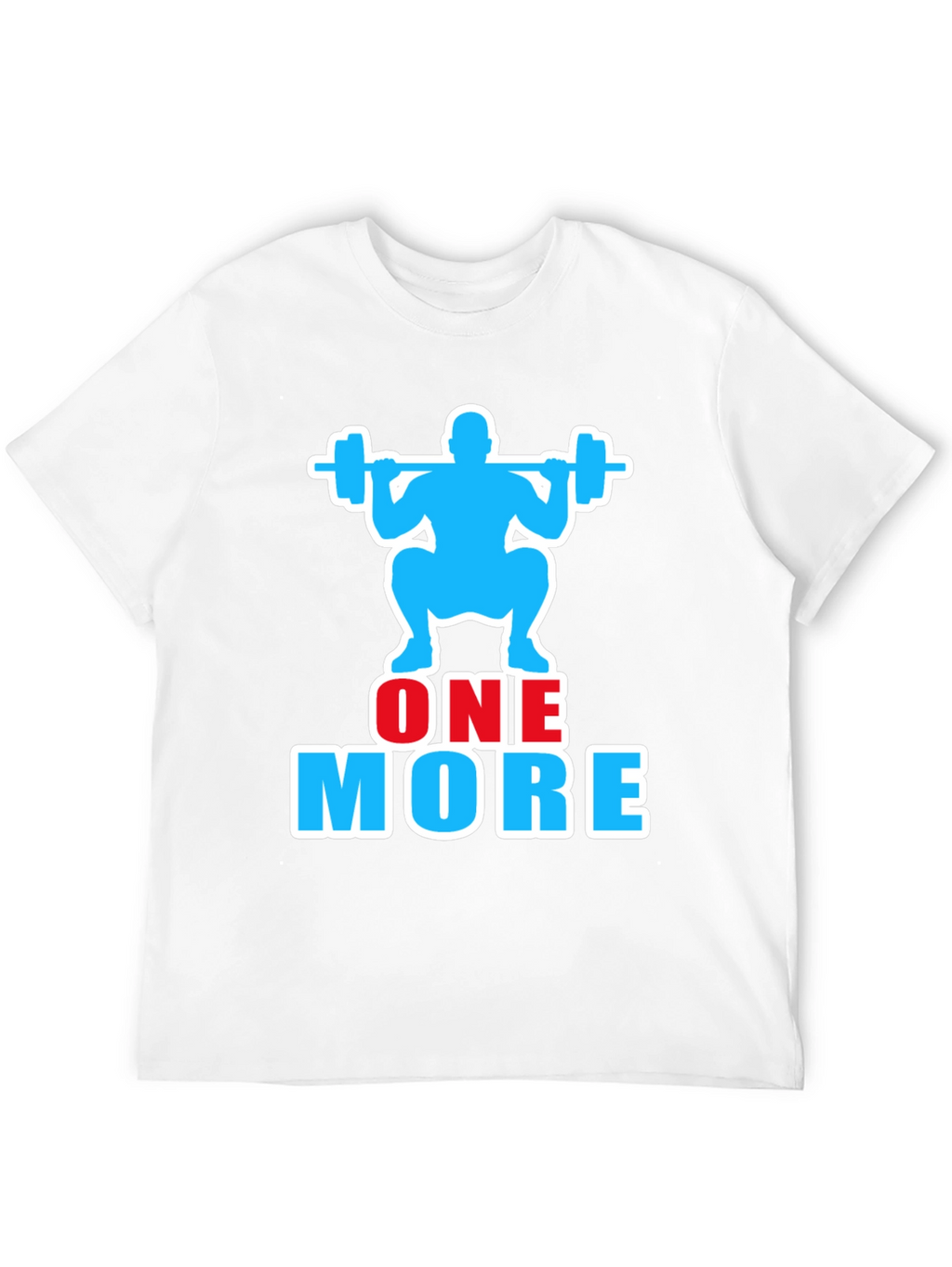 One More Rep Gym Workout Graphic T-Shirt