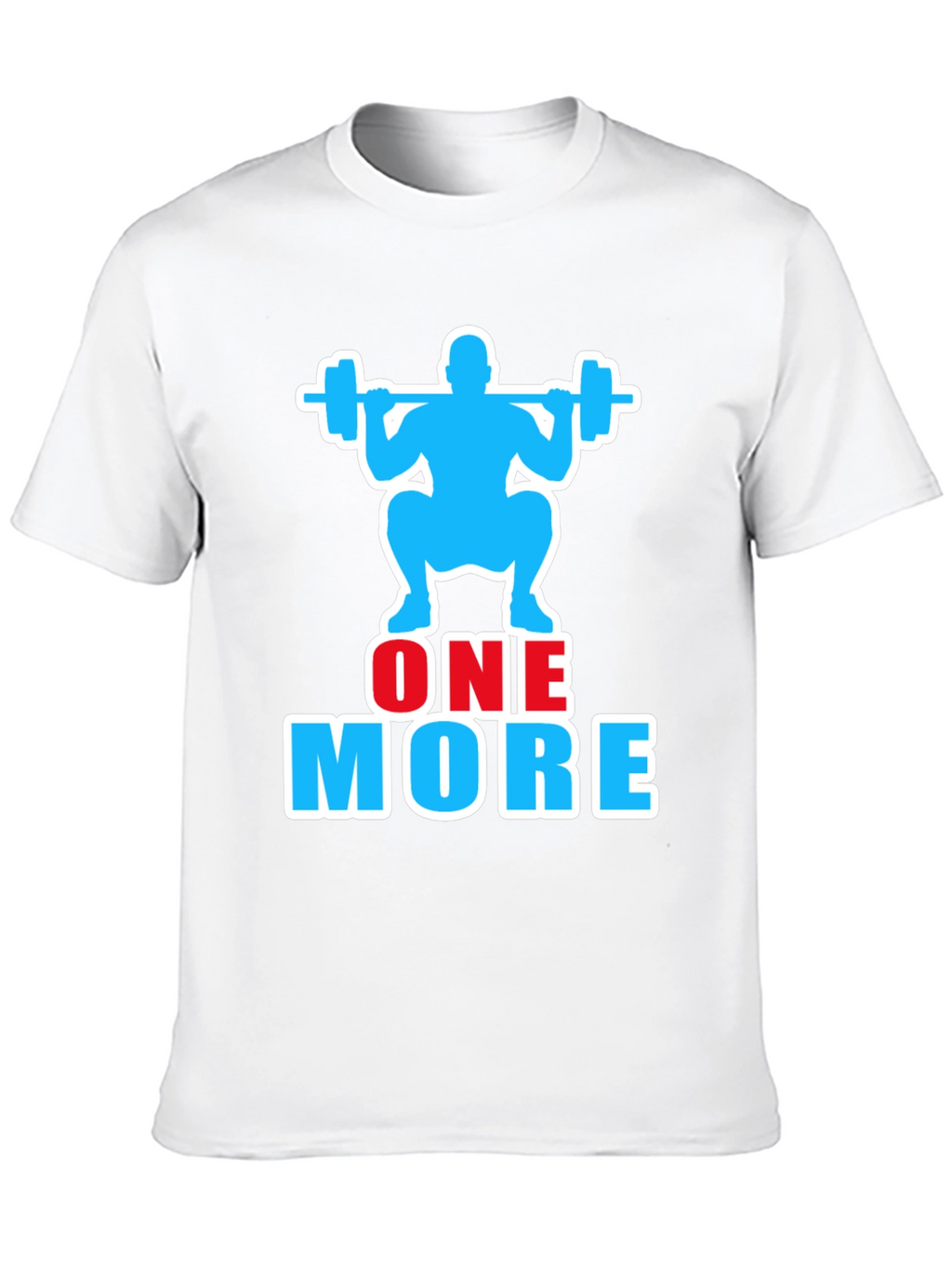 One More Rep Gym Workout Graphic T-Shirt