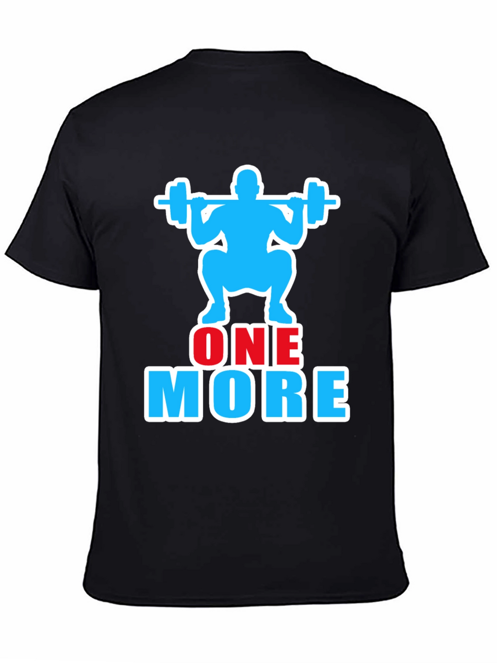 One More Rep Gym Workout Graphic T-Shirt