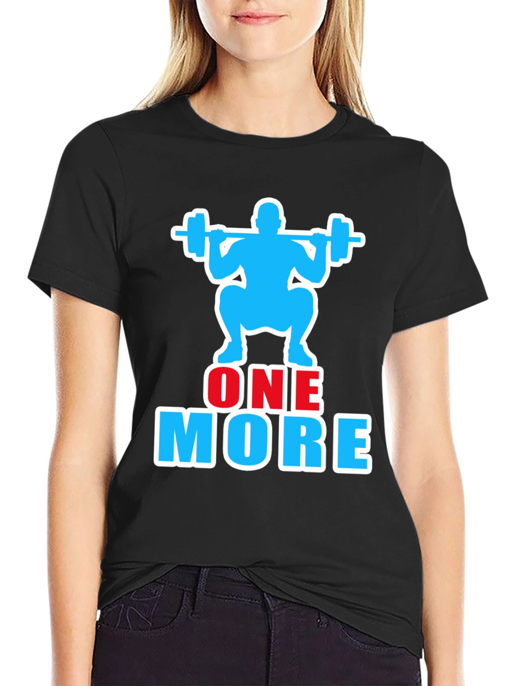 One More Rep Gym Workout Graphic T-Shirt