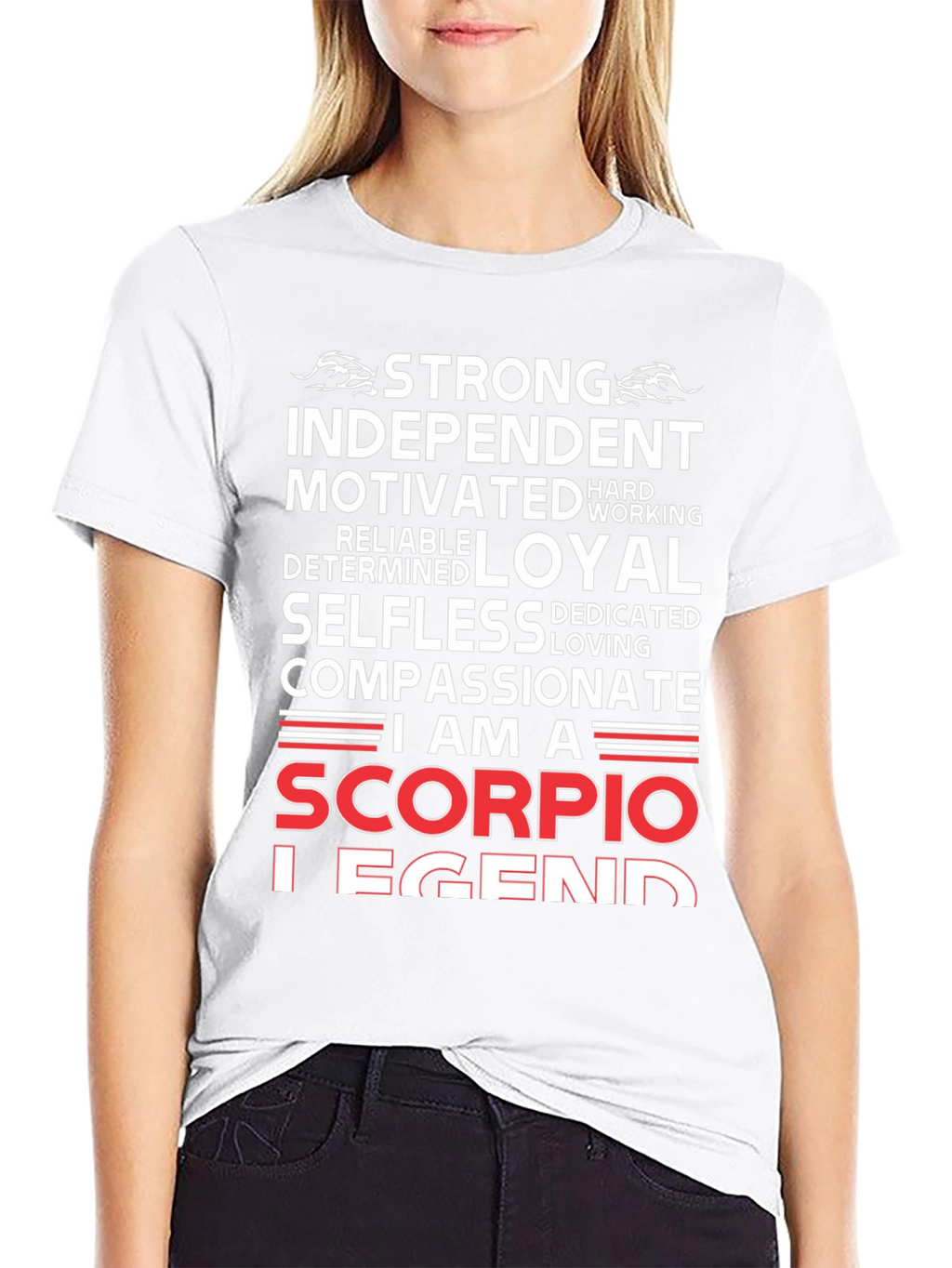 Scorpio Legend Black T-Shirt