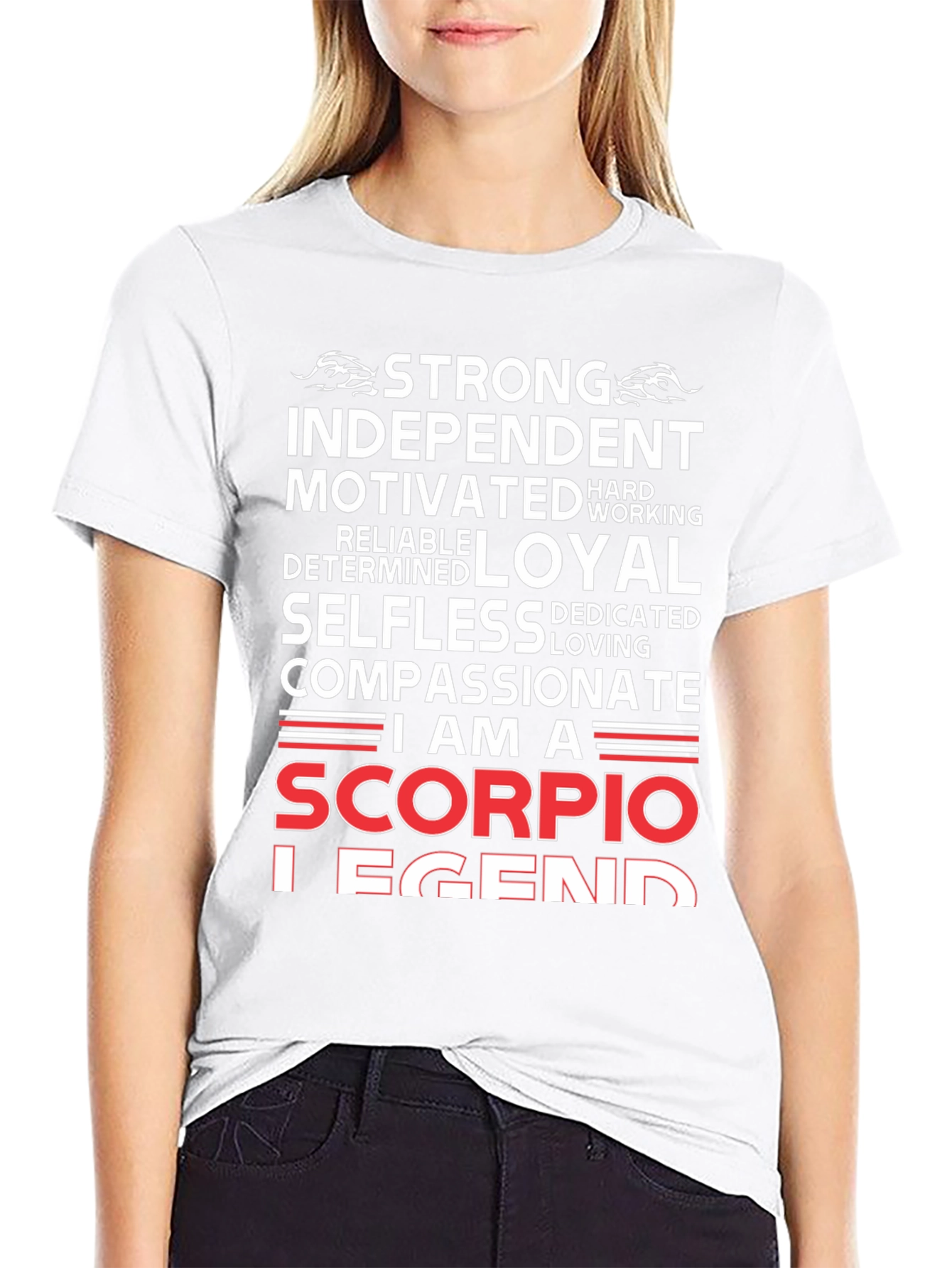 Scorpio Legend Black T-Shirt